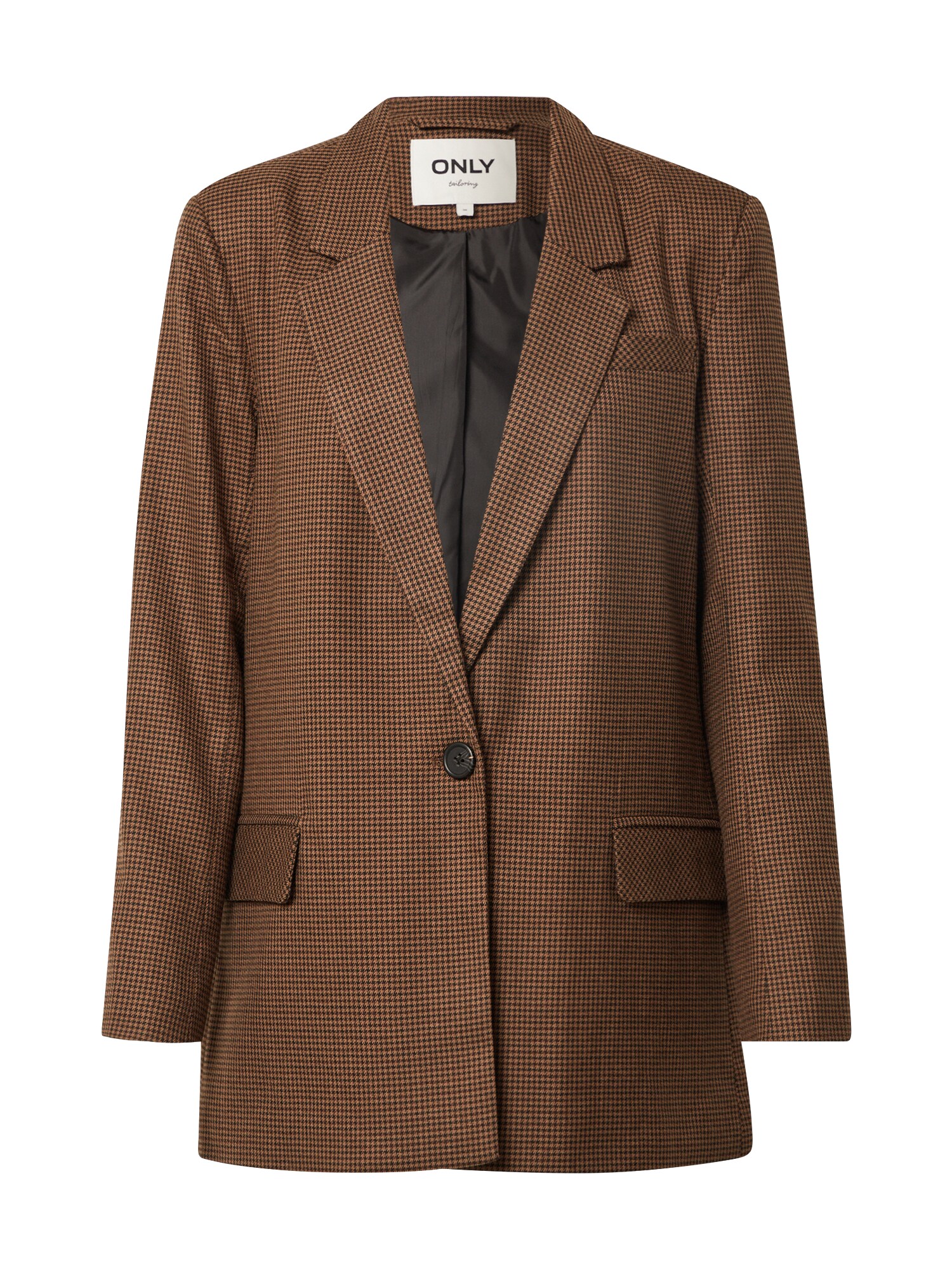 ONLY Blazer švarkas 'Gloss'  ruda