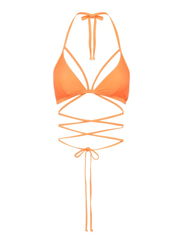 LSCN by LASCANA, Bikini felső 'Gina', narancs, 1 kép a 5 közül