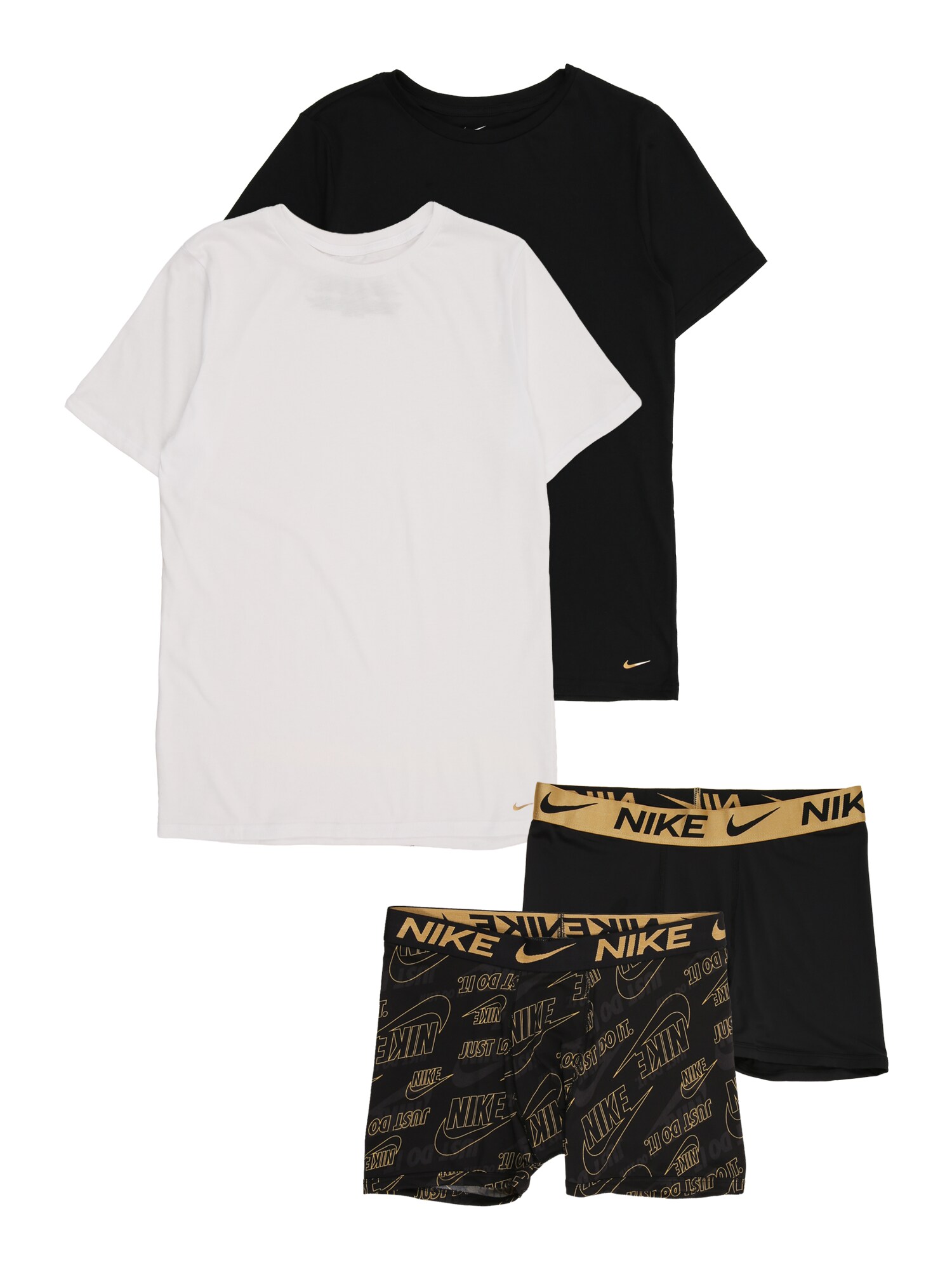 Nike Sportswear Seturi de lenjerie  galben miere / negru / alb