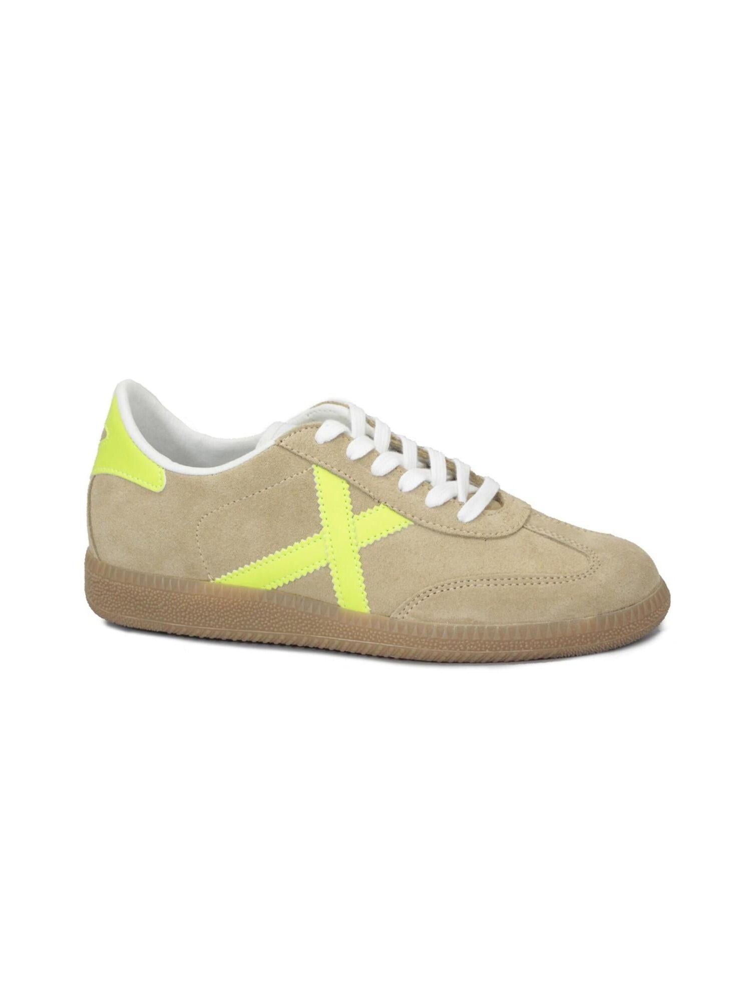 MUNICH Zapatillas deportivas bajas 'MUNICH 8290226 226 BARRU scarpe donna sneakers lacci pelle camoscio'  beige