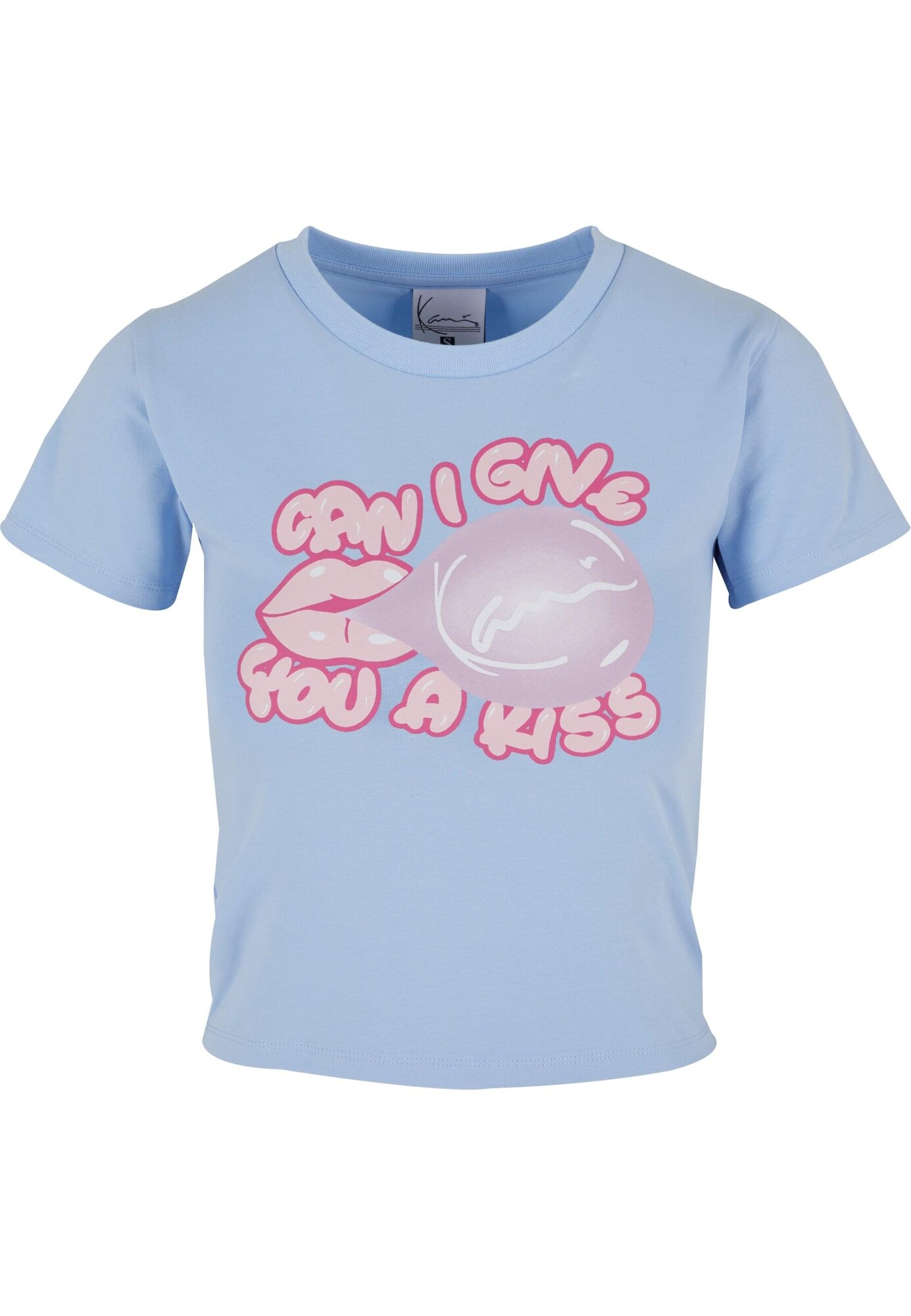 Karl Kani Tricou Bubblegum  albastru deschis / roz