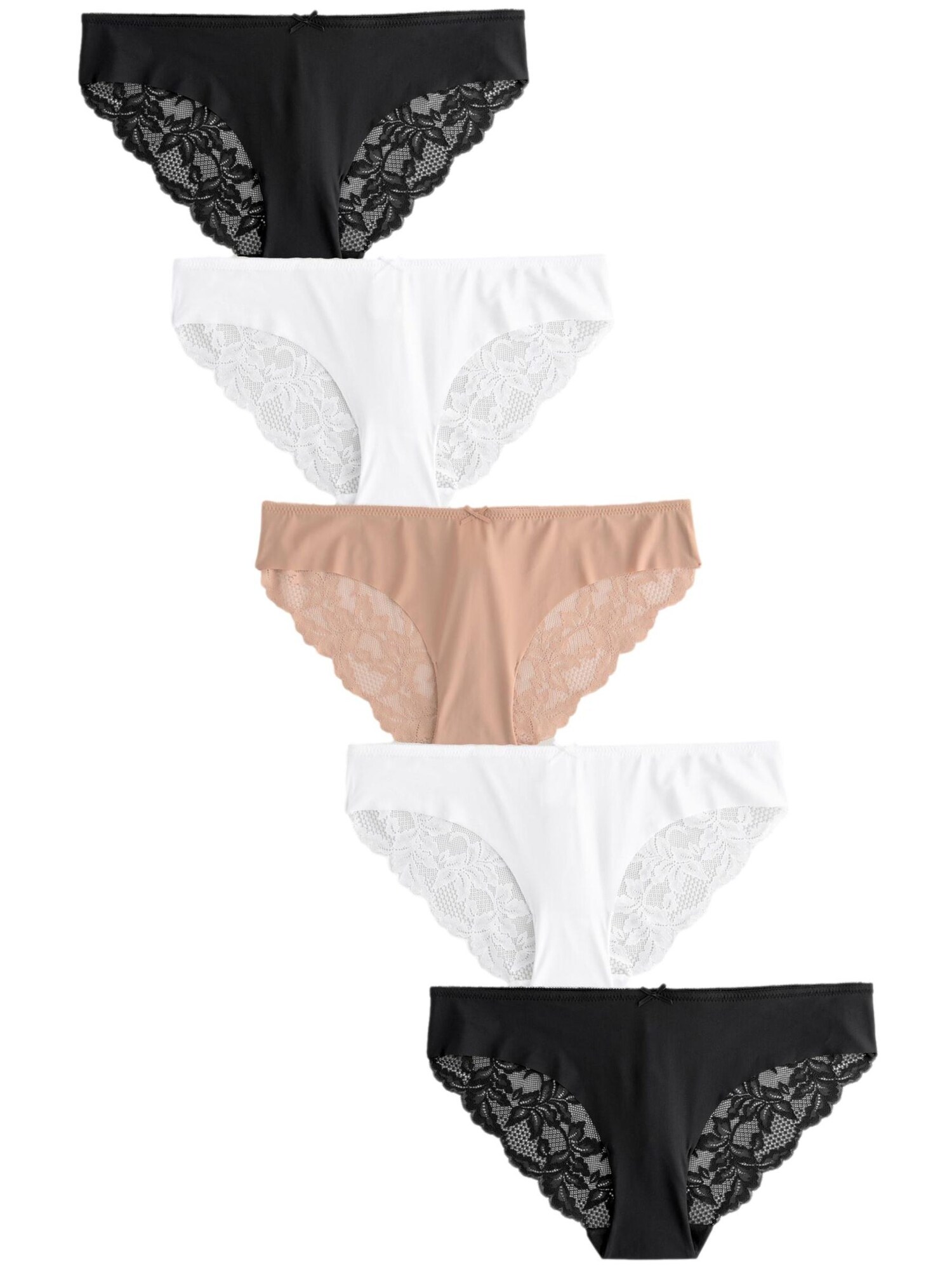 Next Slip  culoarea pielii / negru / alb