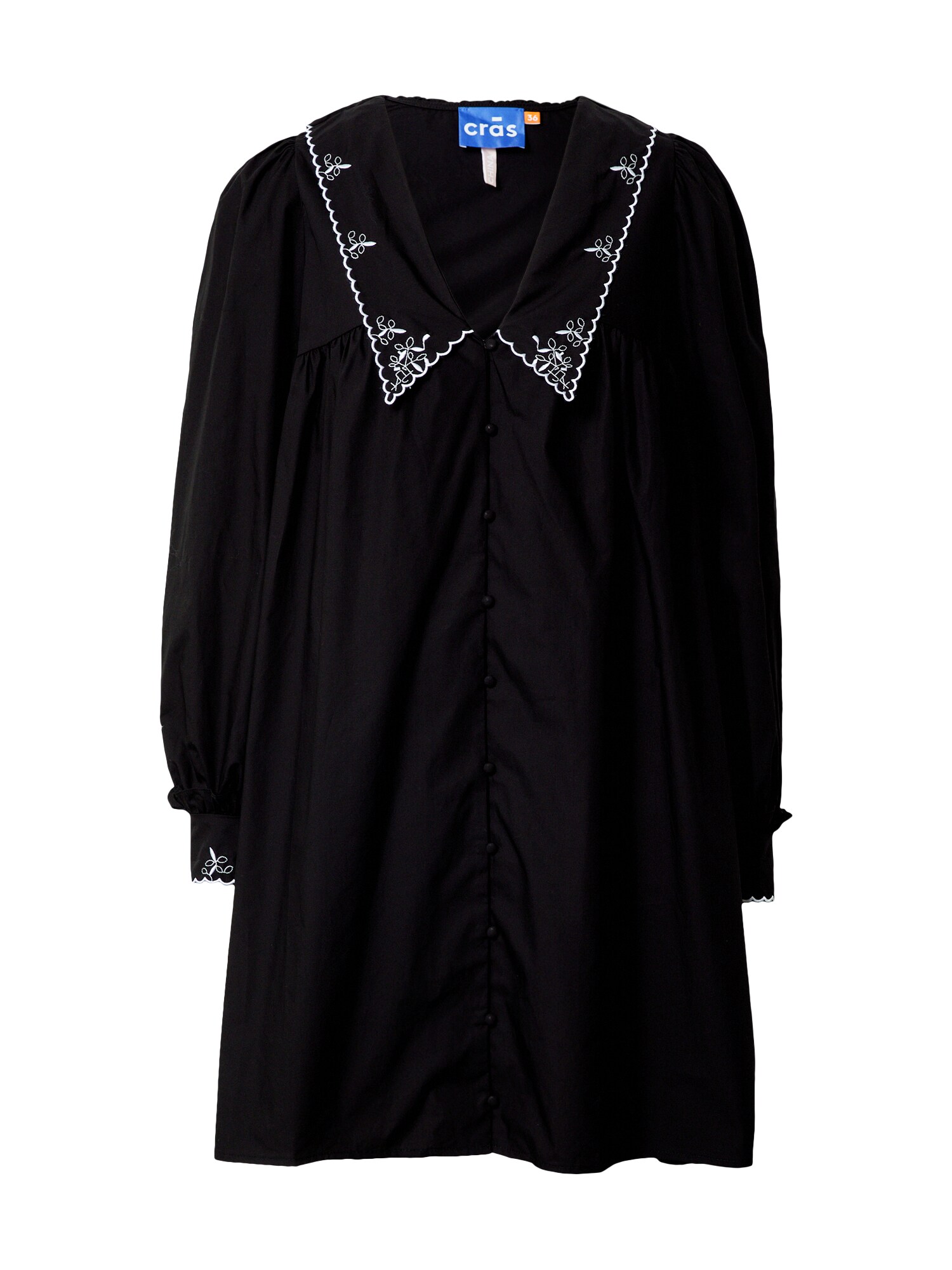 Crās Palaidinės tipo suknelė 'Nayacras'  juoda / balta