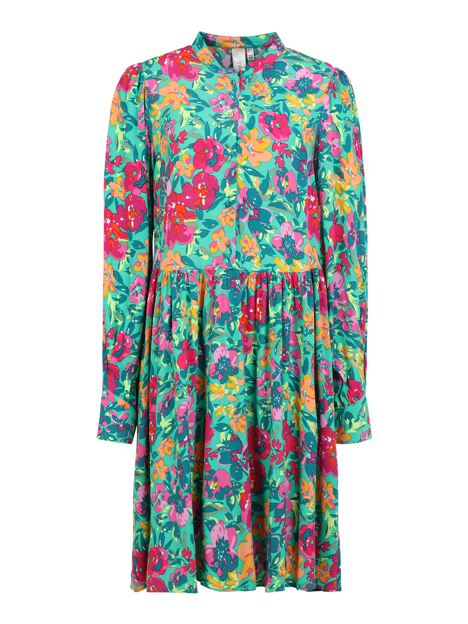 Y.A.S Tall Palaidinės tipo suknelė 'JUBIRA' smaragdinė spalva / nefrito spalva / abrikosų spalva / pitajų spalva