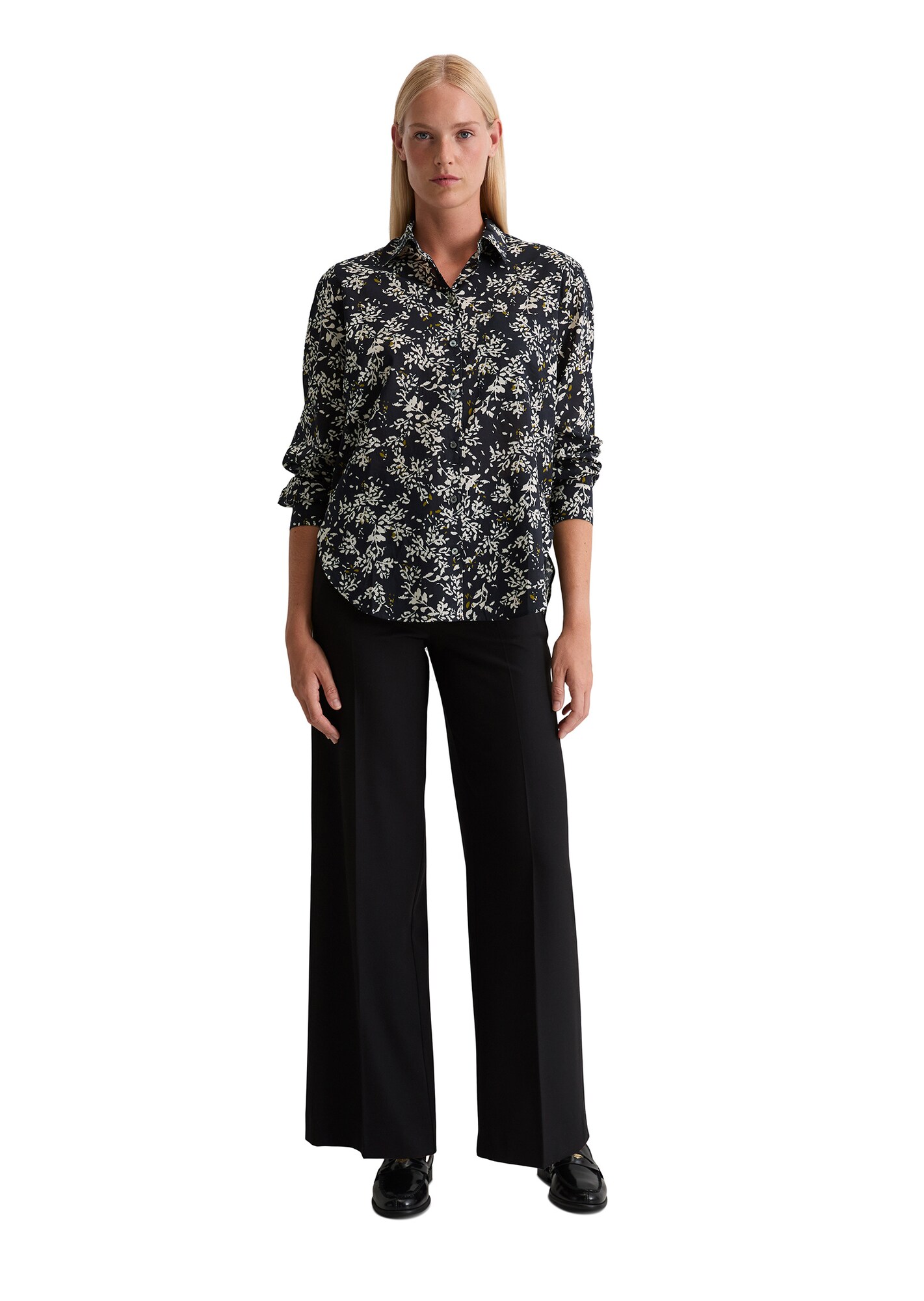 Marc O'Polo Blusa beige / negro – imagen 2