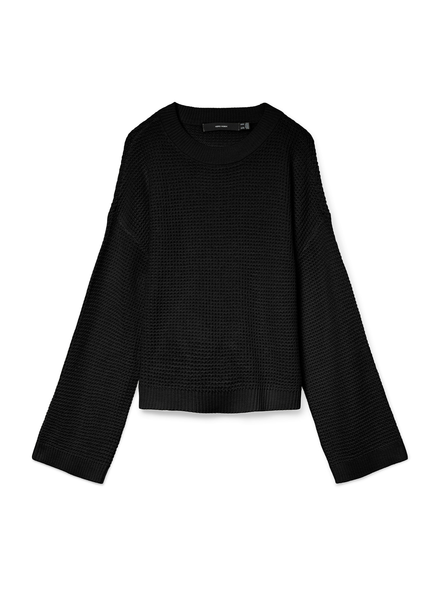 VERO MODA Pulóver 'VMSALLY' fekete akciós termékkép 1
