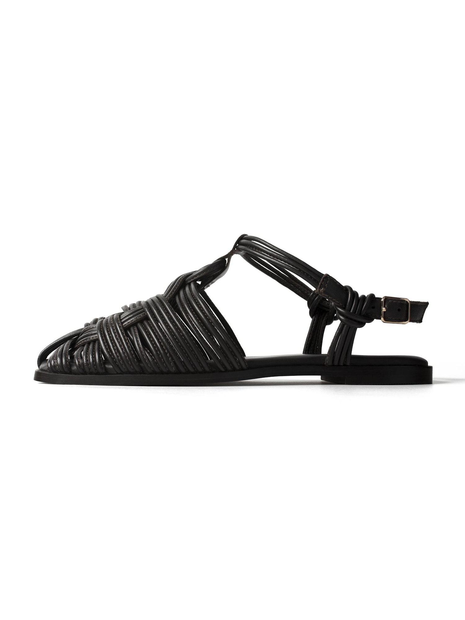 L37 HANDMADE SHOES Sandale s remenčićima 'LOVE LIKE EARLY JUNE' crna