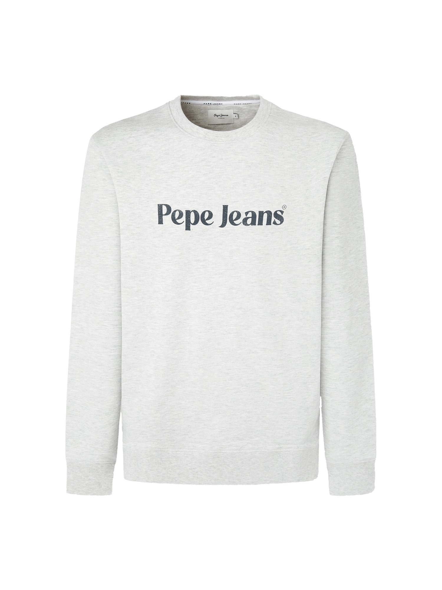 Pepe Jeans Tréning póló 'REGIS'  világosszürke / fekete