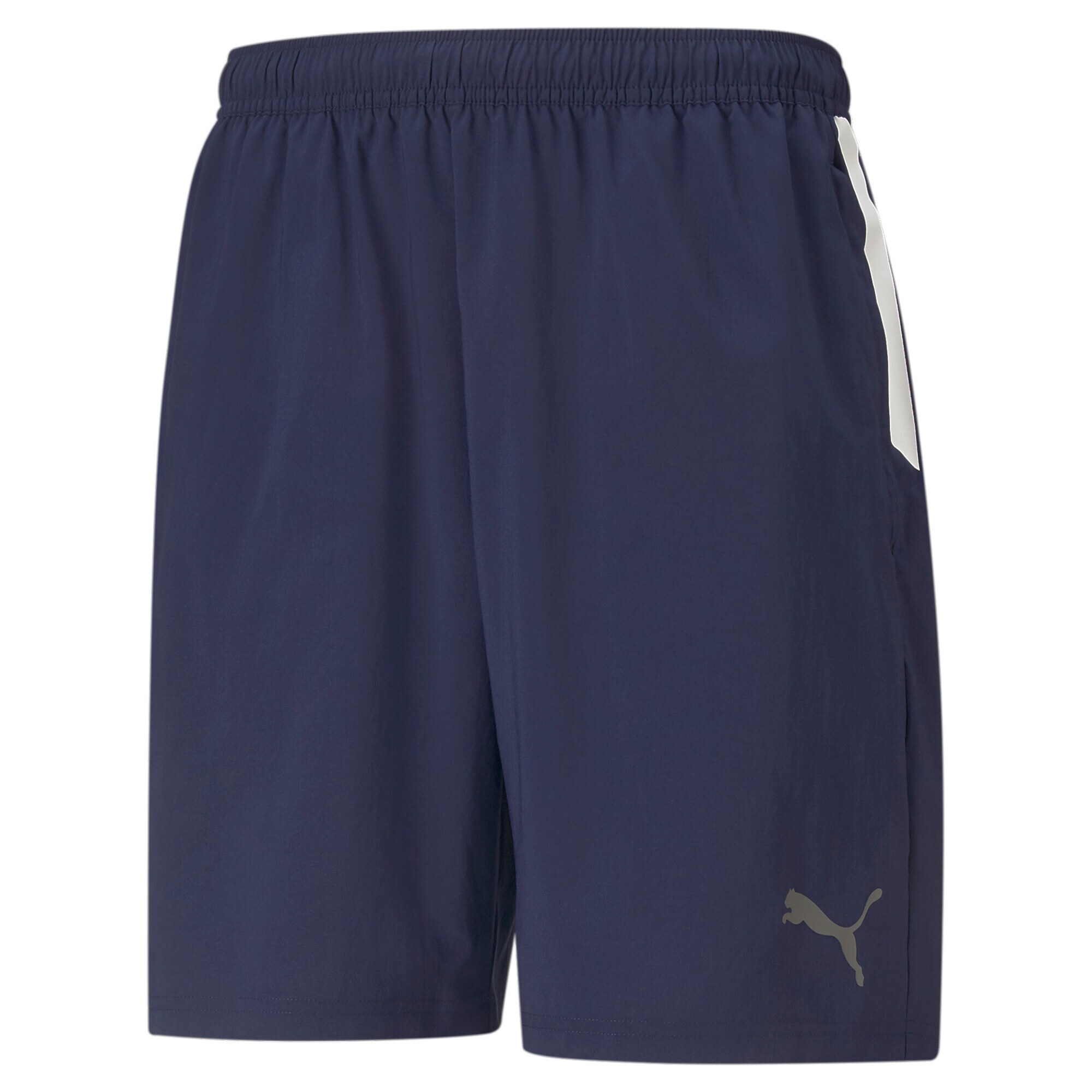 PUMA Pantaloni sport TeamLiga  albastru marin / gri / alb