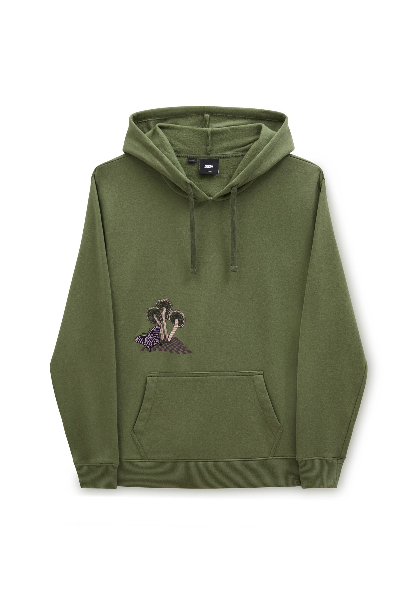 VANS Mikina  zelená / fialová / čierna / biela