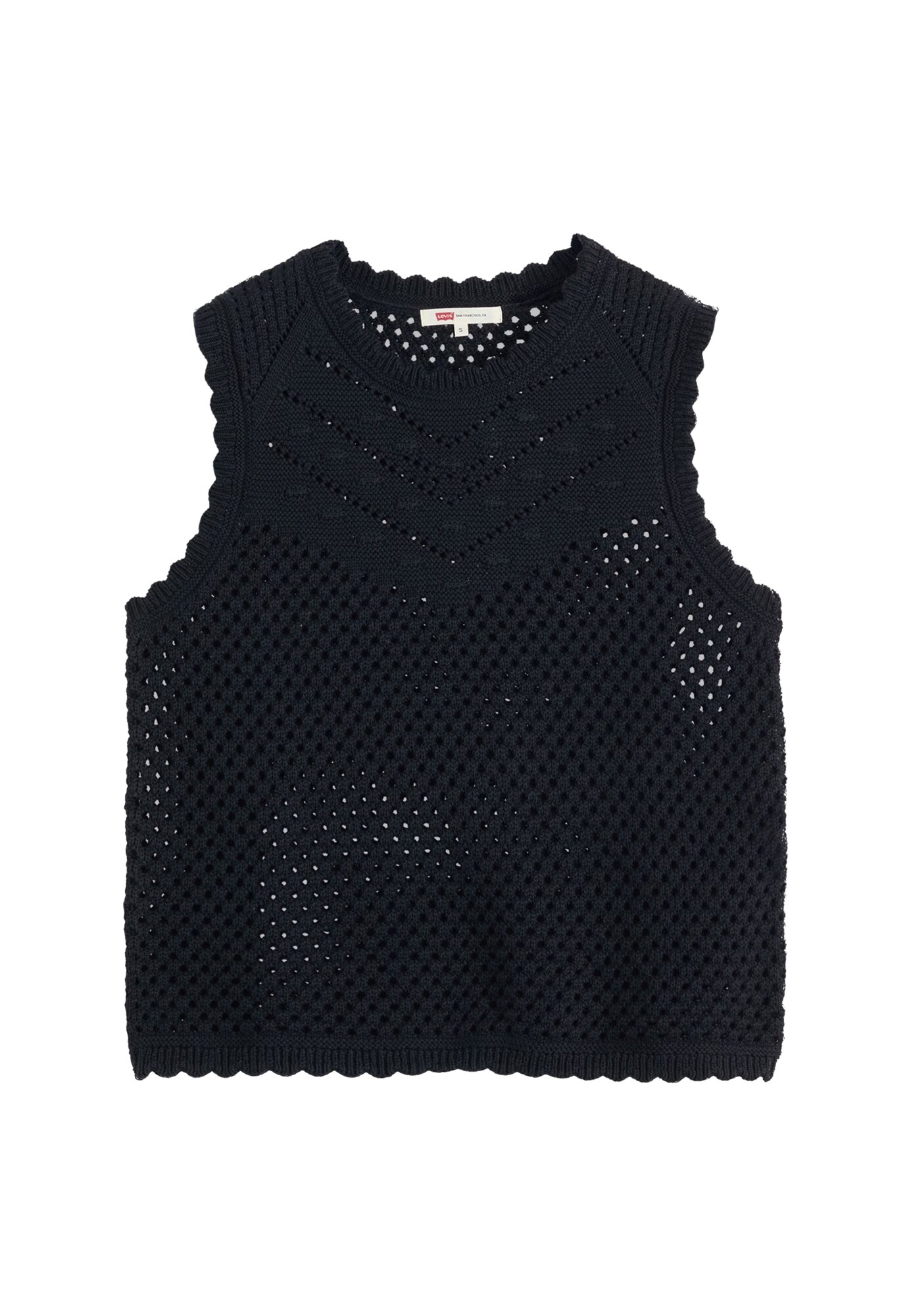 LEVIS ® Top brodat Adrienne negru