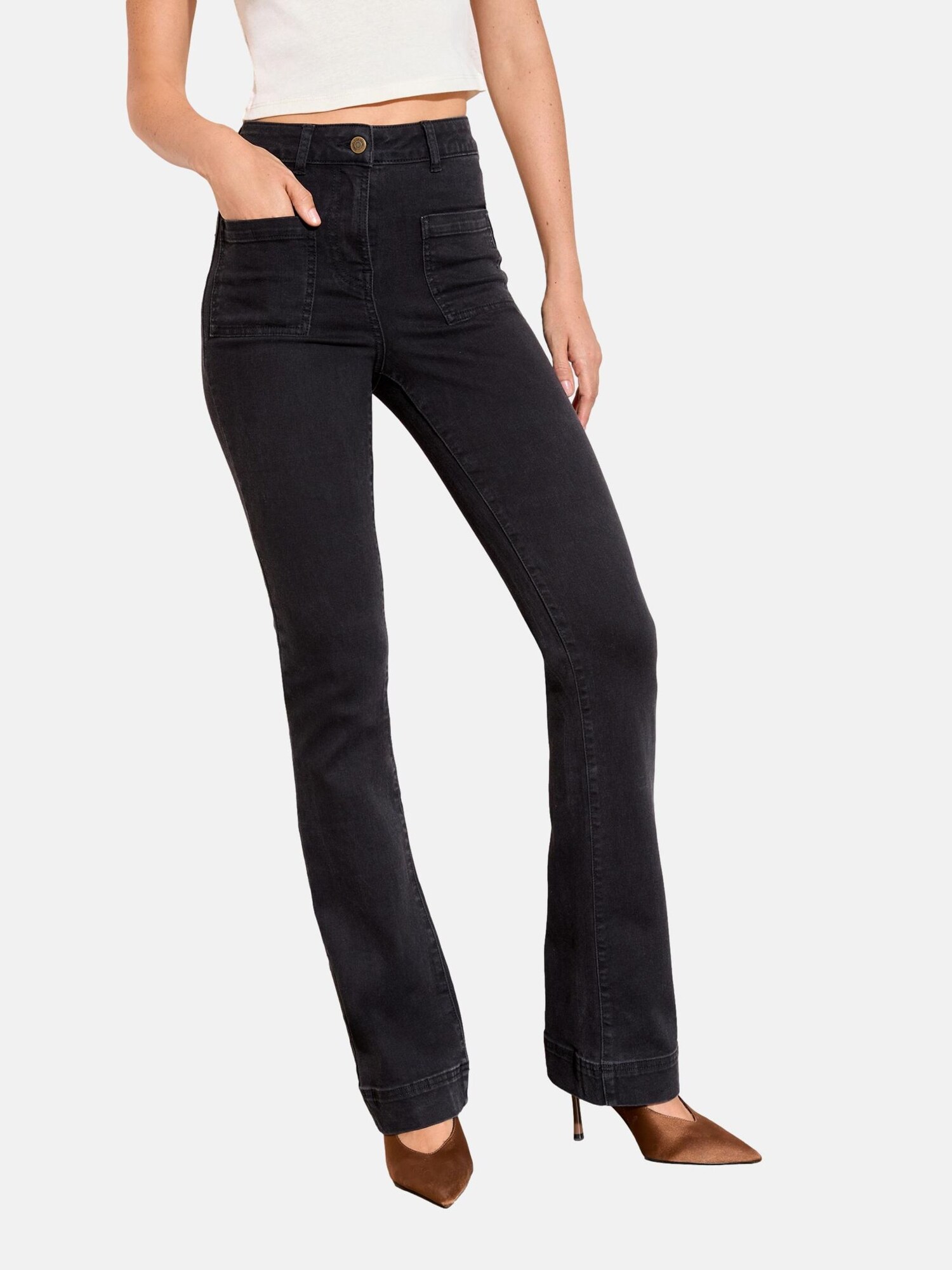 Friends Like These Jeans negru denim