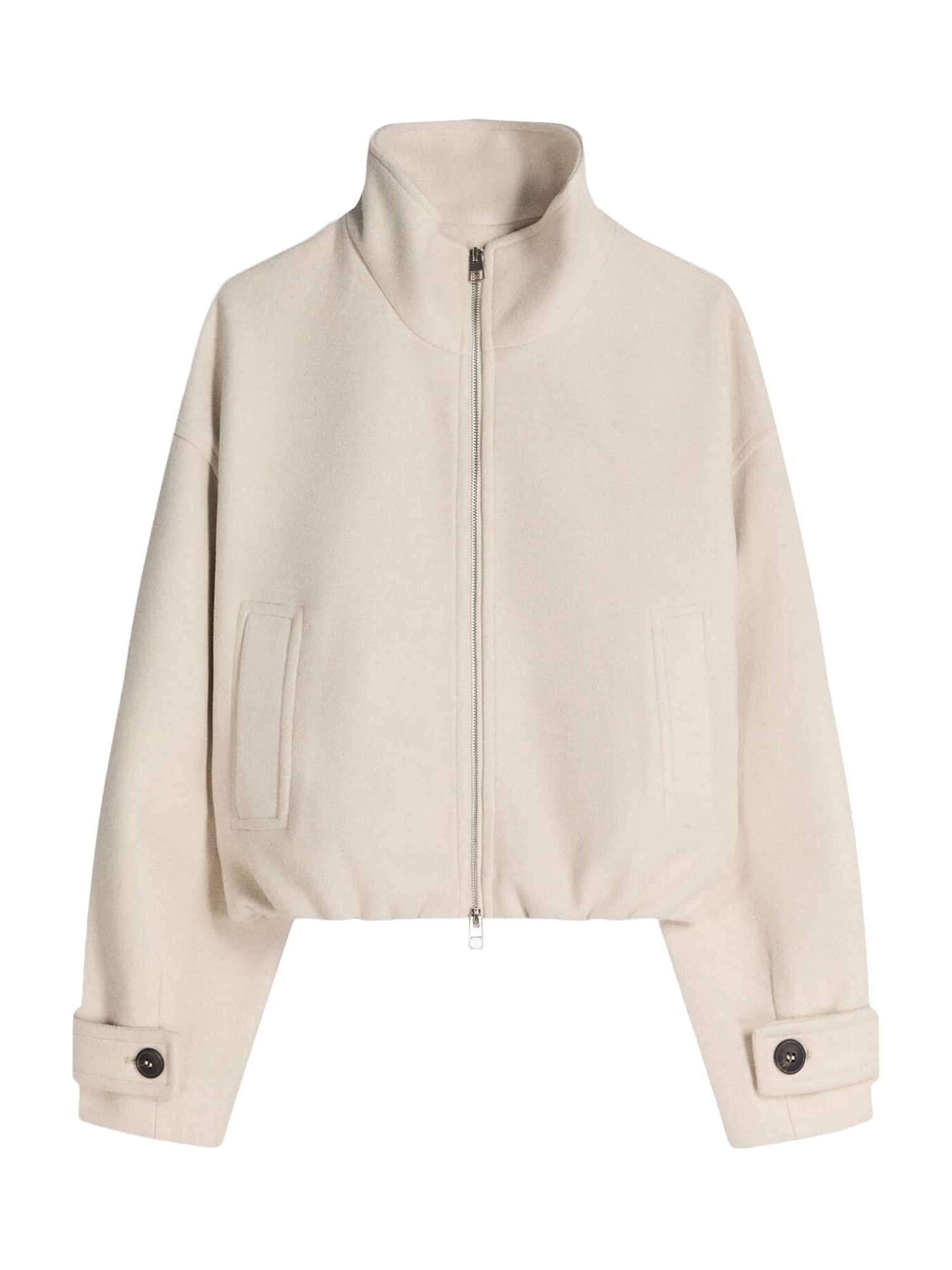 Bershka Geacă de primăvară-toamnă  bej