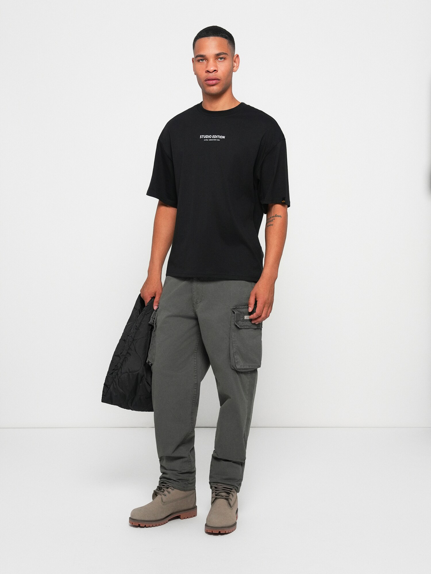 ALPHA INDUSTRIES Kapsáče tmavosivá (obrázok 4)