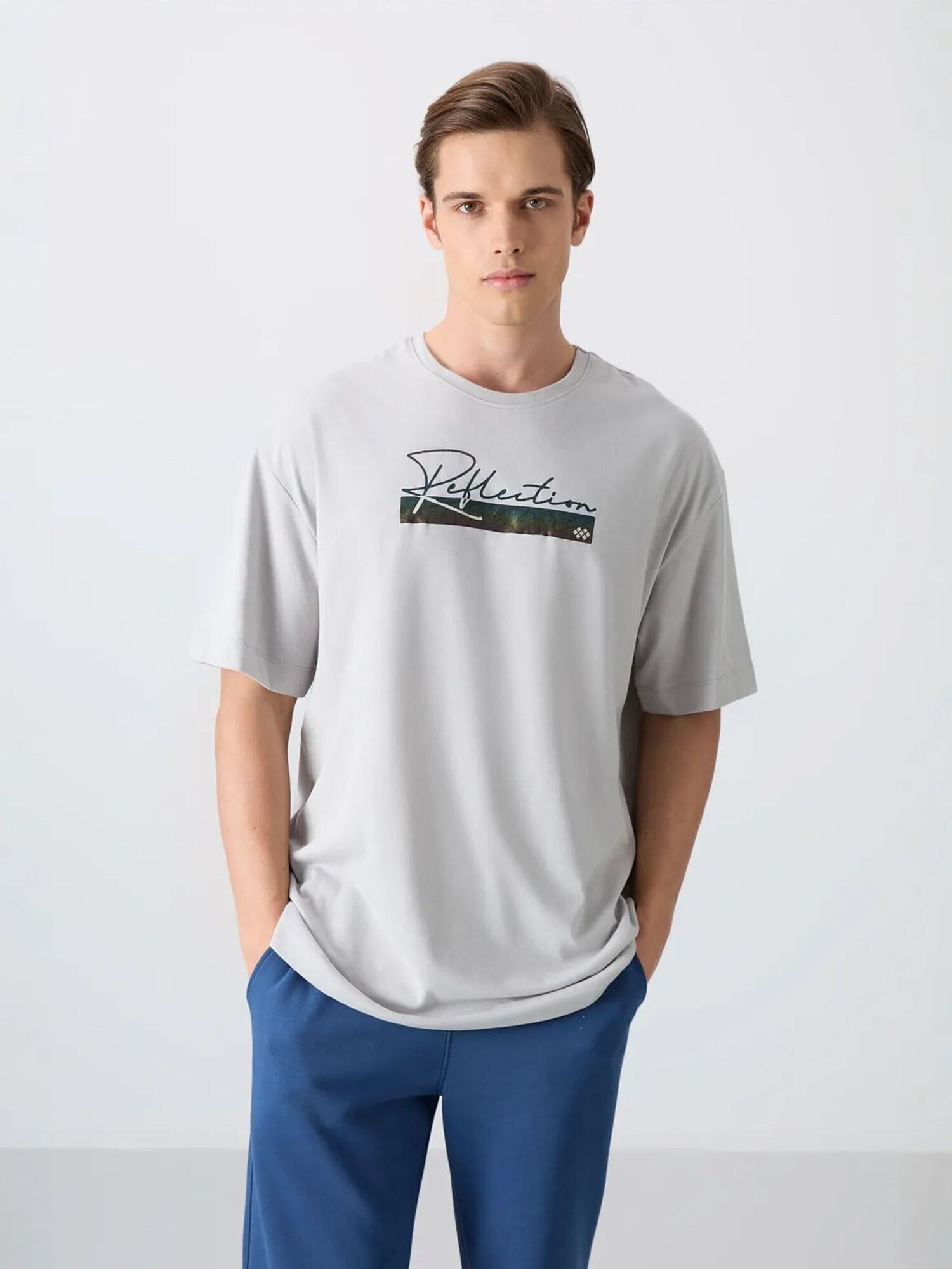 Tommy Life Majica svijetlosiva