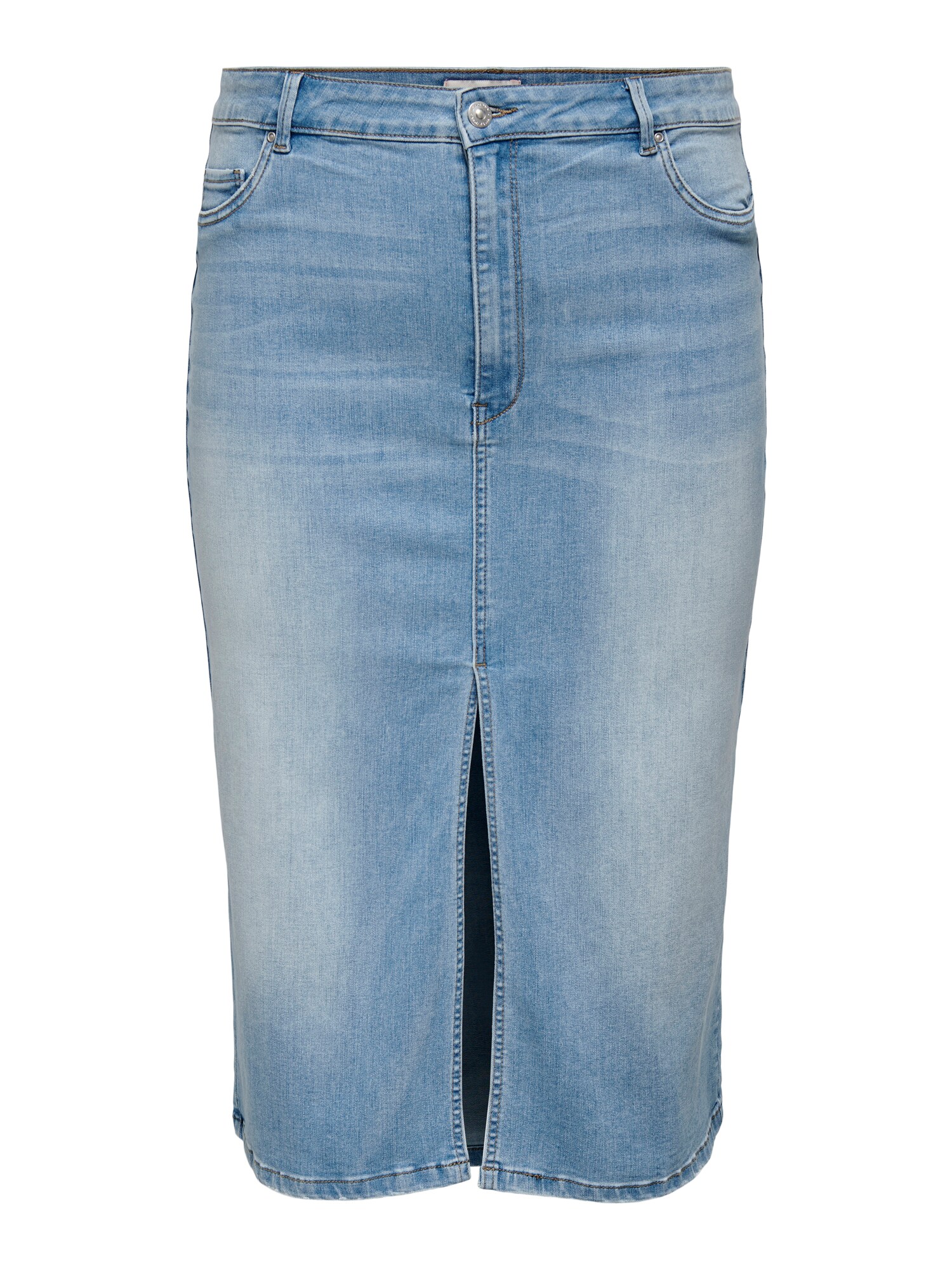 ONLY Carmakoma Fustă CARRose  albastru denim