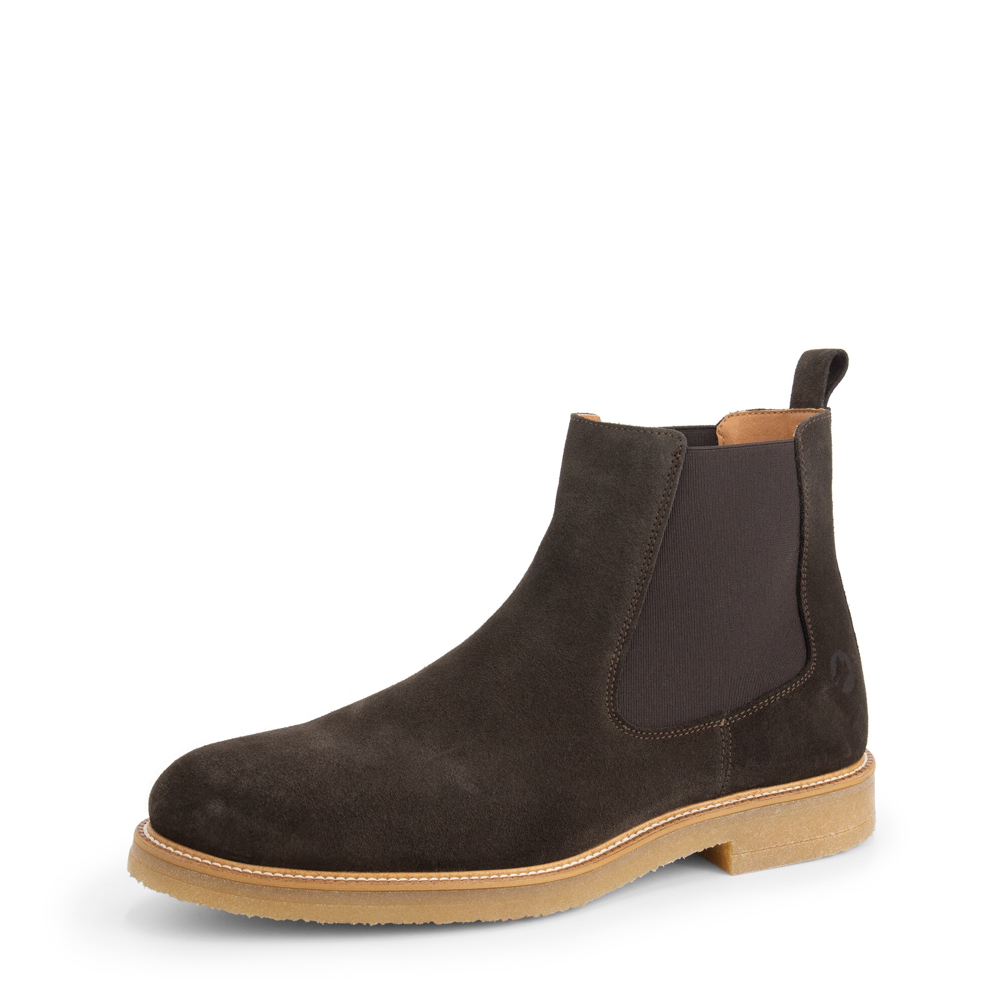 Travelin Chelsea Boots Donkerbruin