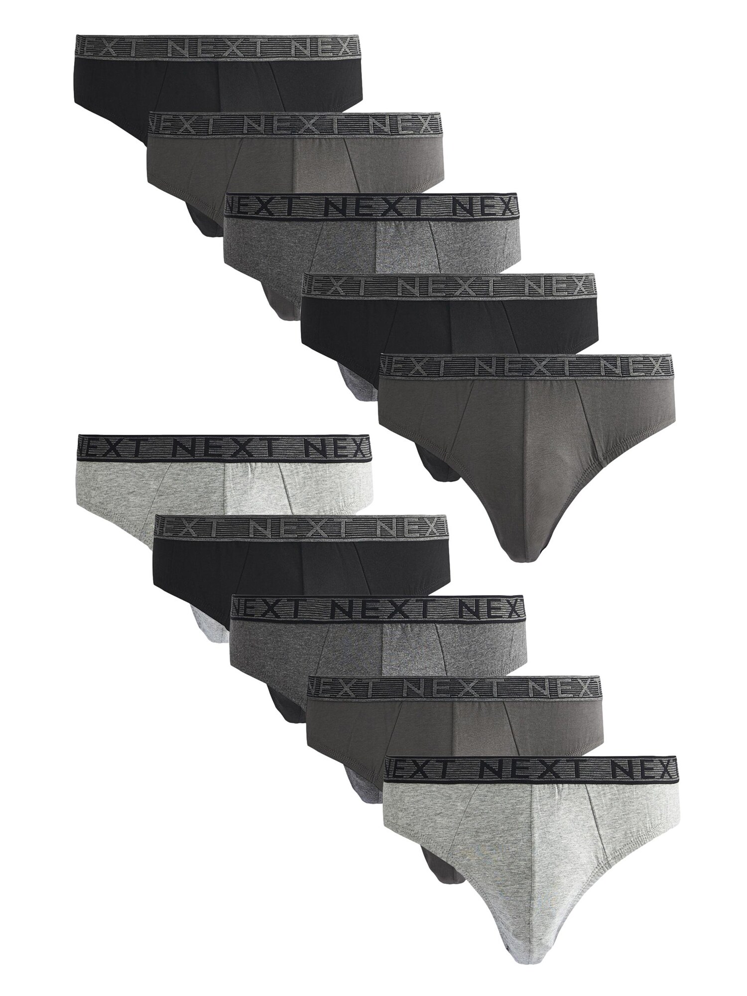 Next Slip  gri / gri închis / gri amestecat / negru