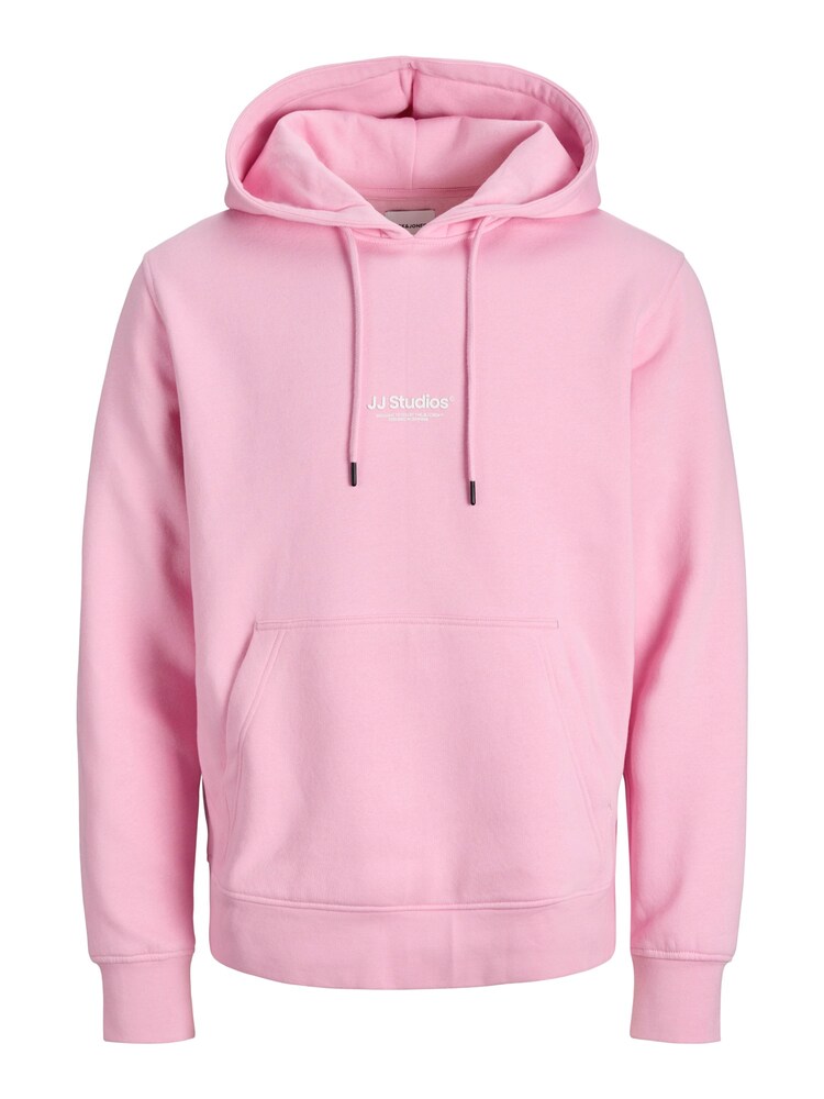 JACK & JONES Sweatshirt 'JJESoho' Herren Größe M rosa / weiß