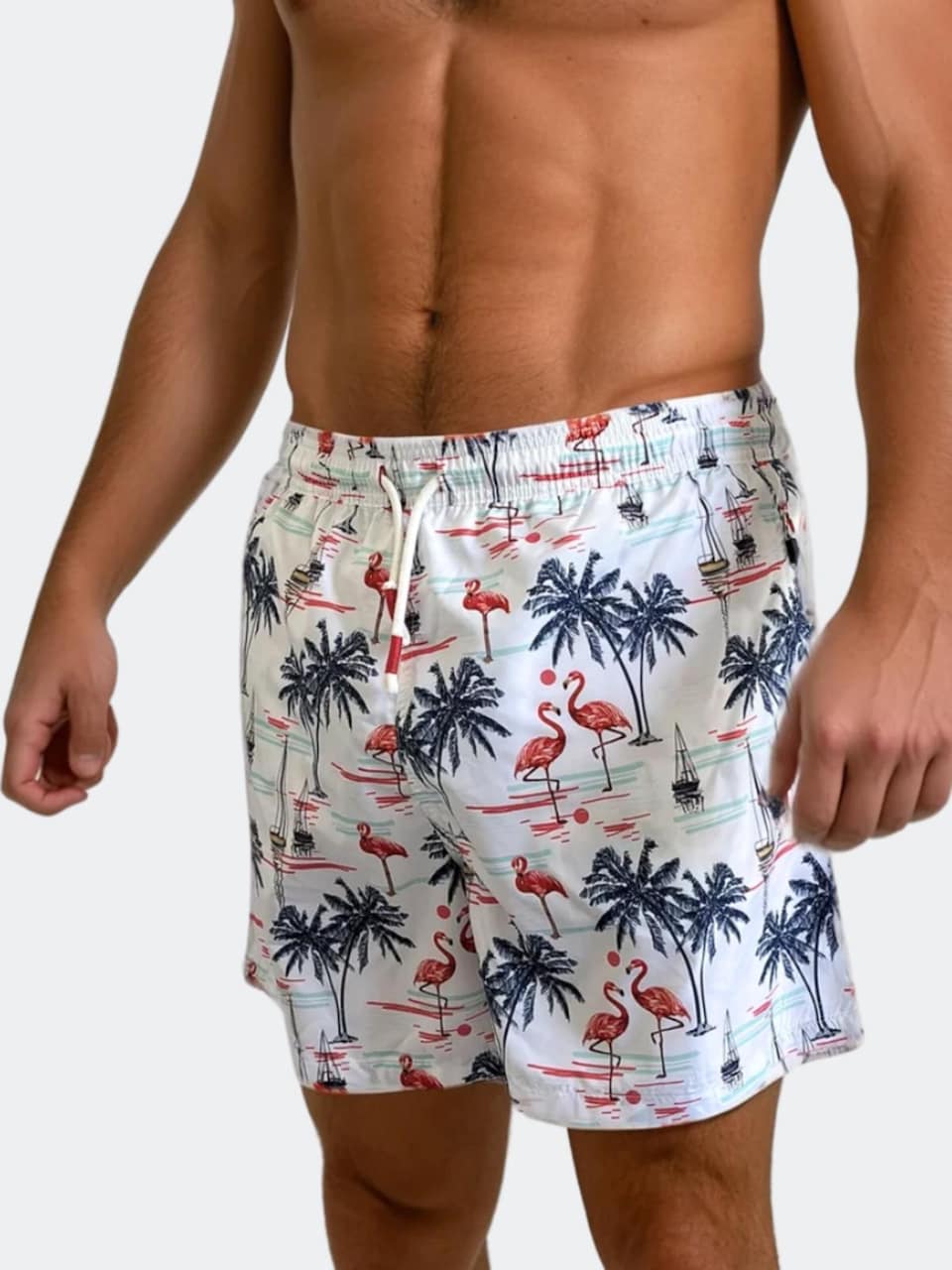 Badshorts 'Line One Badehose für Herren'
