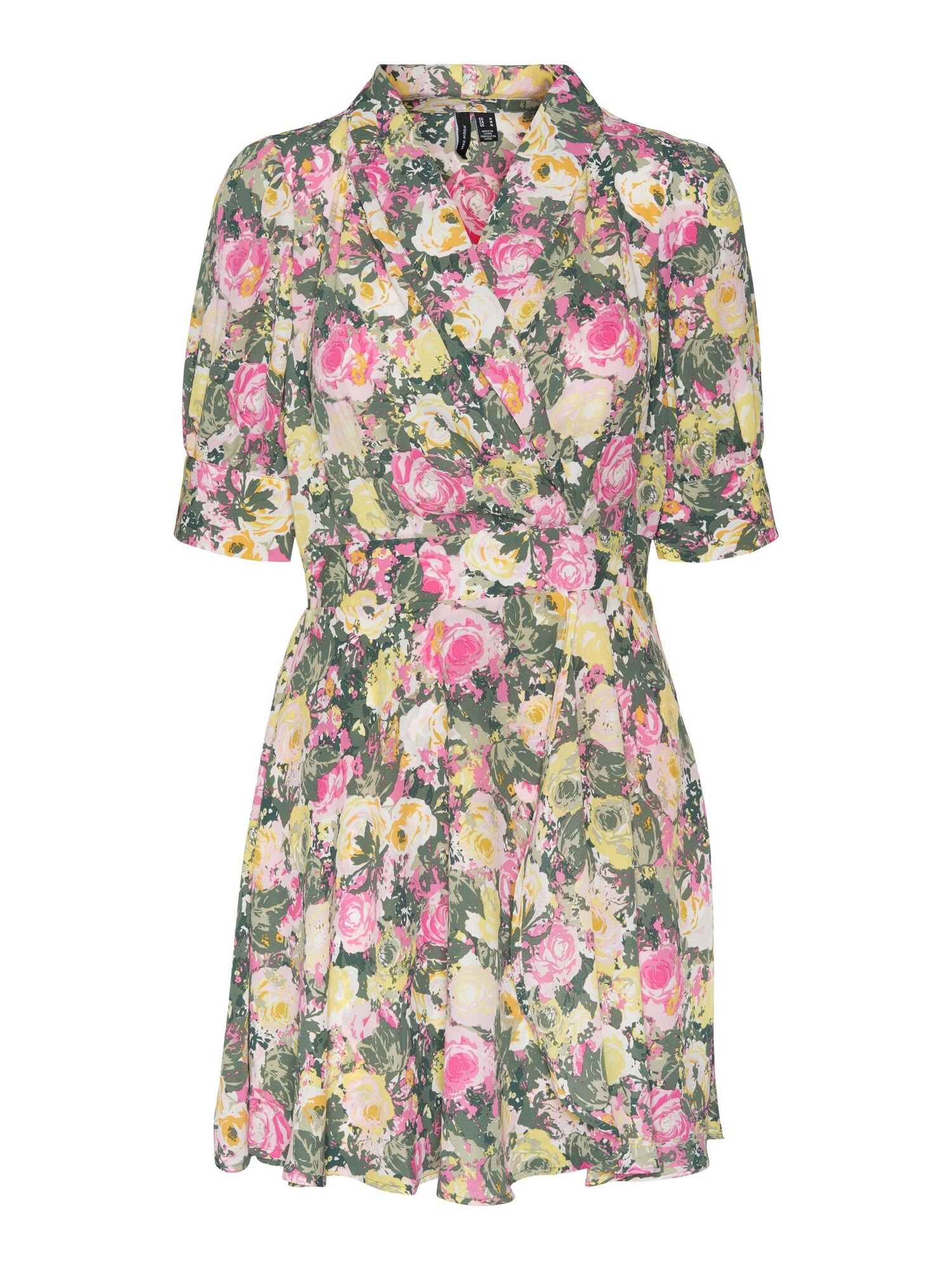 VERO MODA Ruha  zöld / vegyes színek / rózsaszín / rózsa akciós termékkép 1