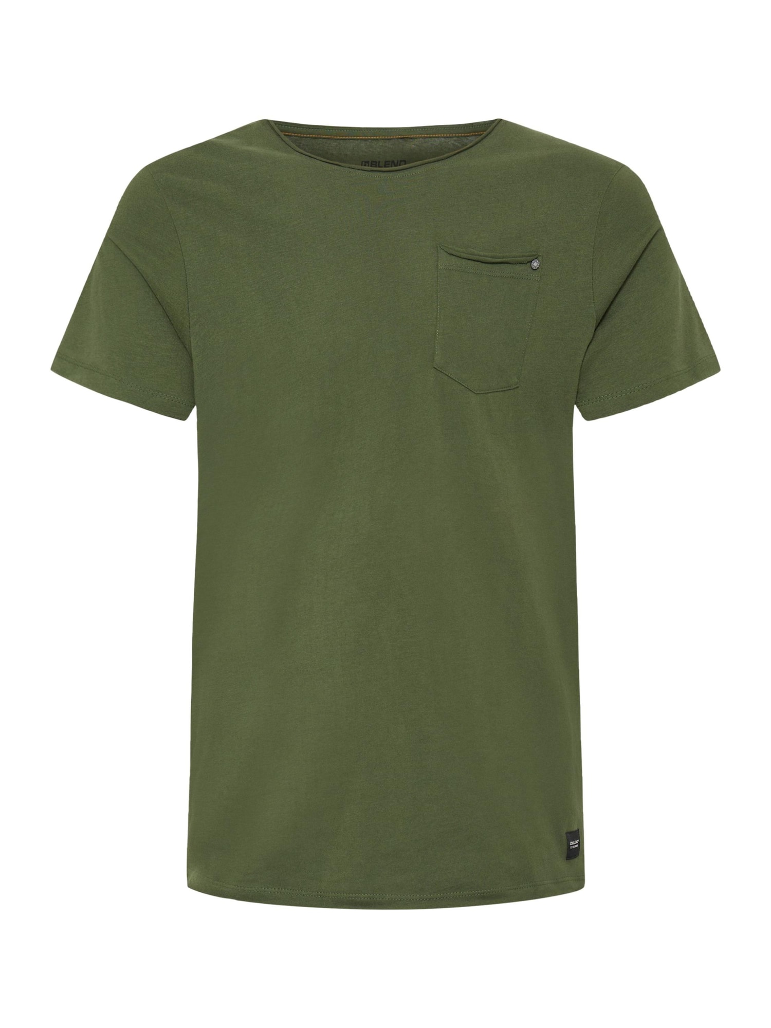 BLEND Tricou BHNOEL verde închis