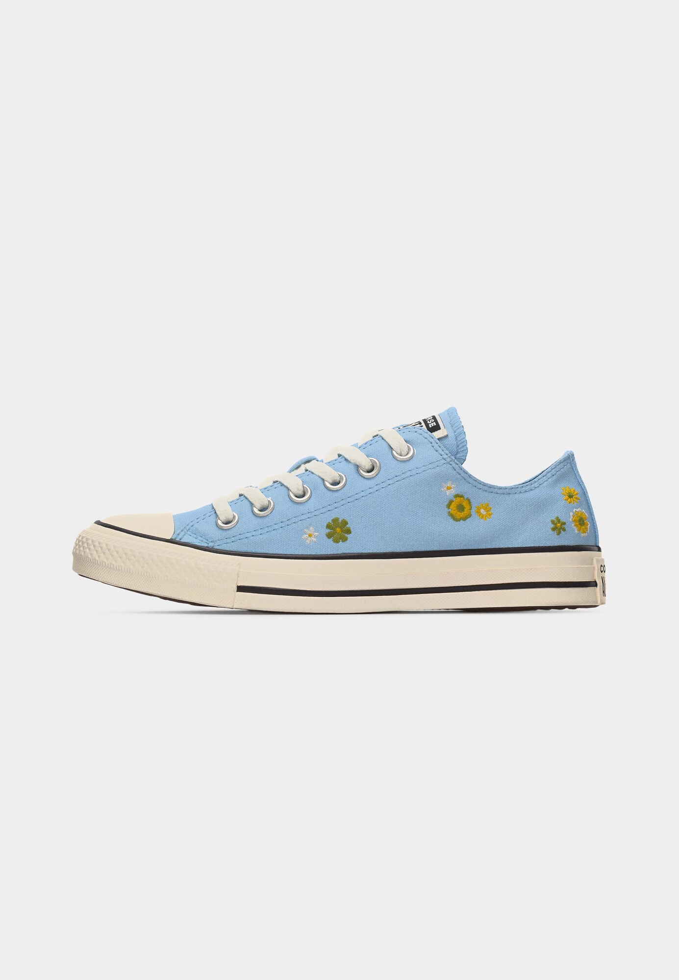 CONVERSE Sneaker low 'CTAS'  azuriu / galben / verde / alb