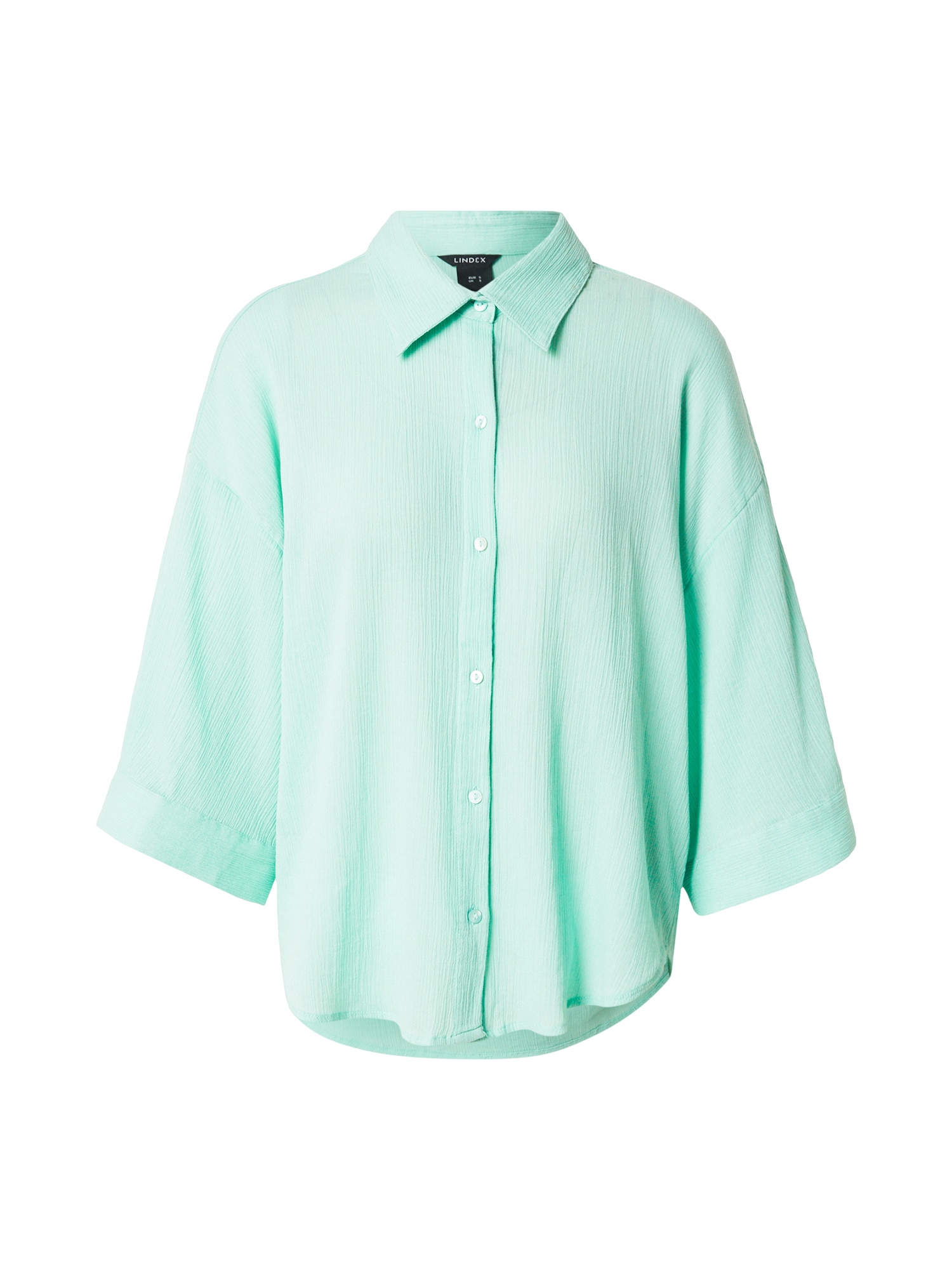 Lindex Bluză Bibbi albastru aqua