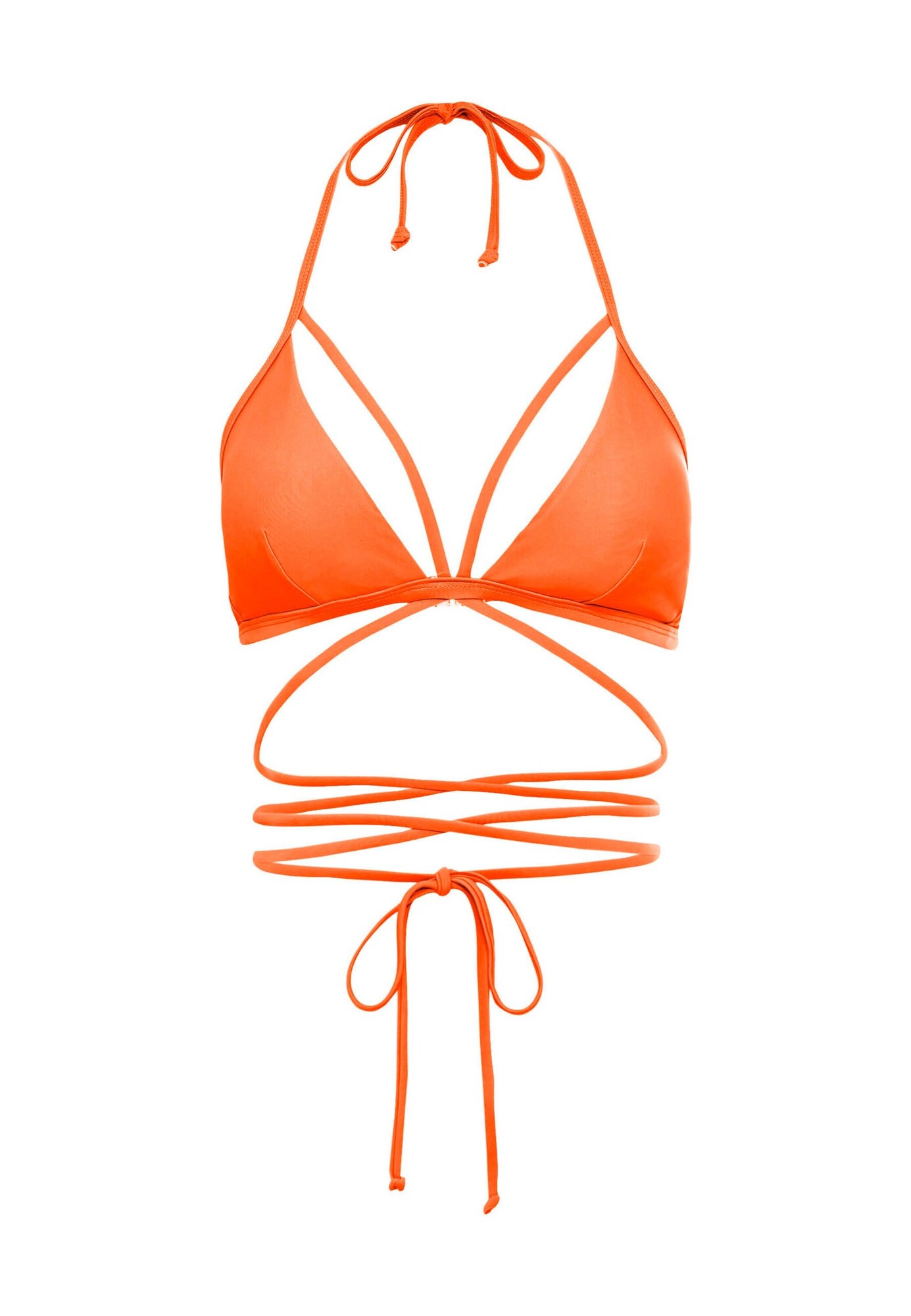 LSCN by LASCANA Bikini gornji dio 'Gina' narančasta