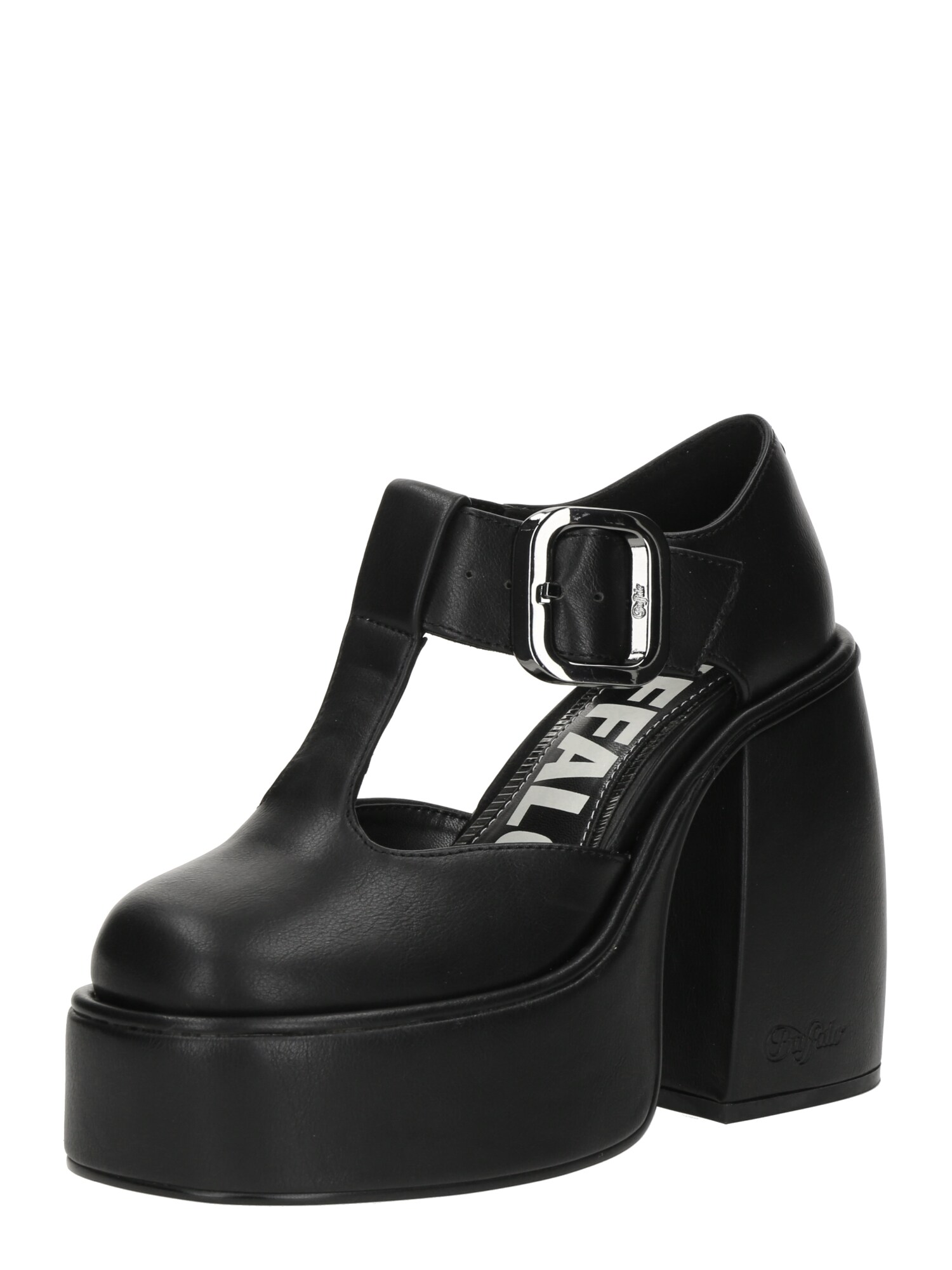 BUFFALO Pumps Heart Jane  negru