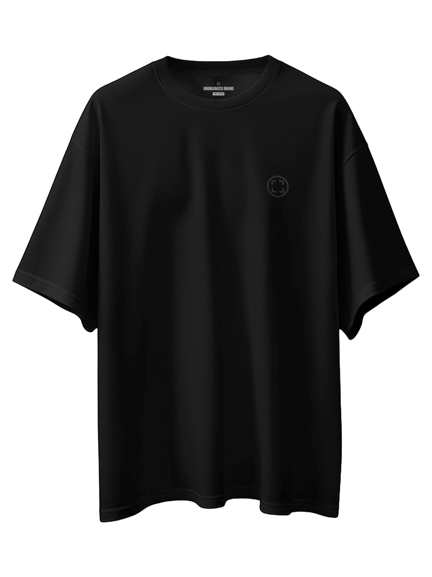 UNORGANIZED BRAND Maglietta 'SCHWERES OVERSIZE T5'  nero