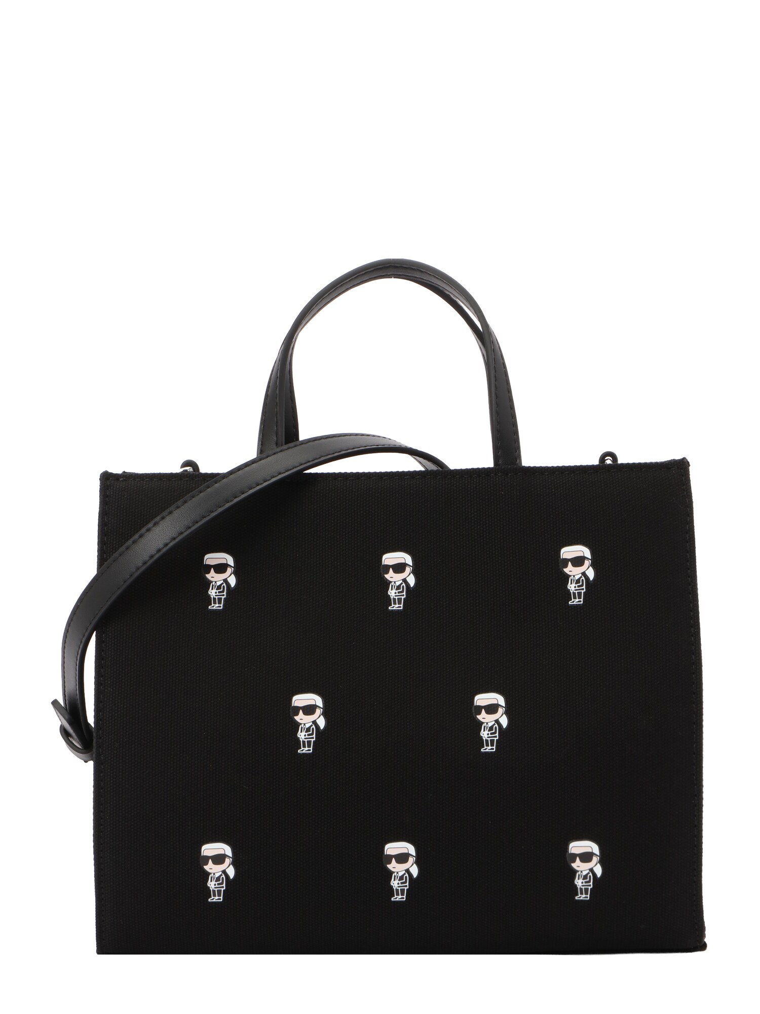Karl Lagerfeld Kabelka 'Ikon'  telová / čierna / biela