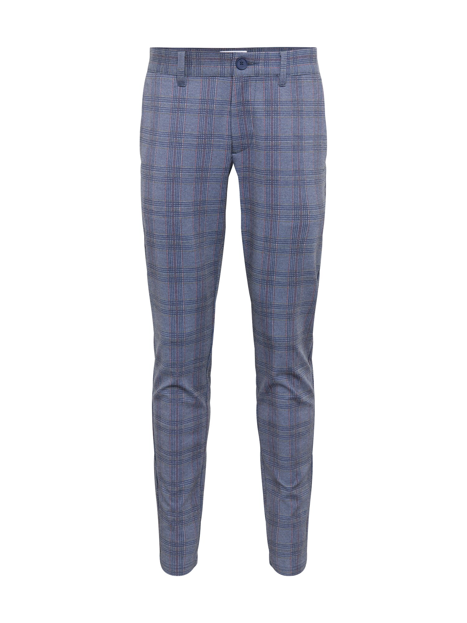Only & Sons Kelnės  pastelinė raudona / pilka / tamsiai mėlyna