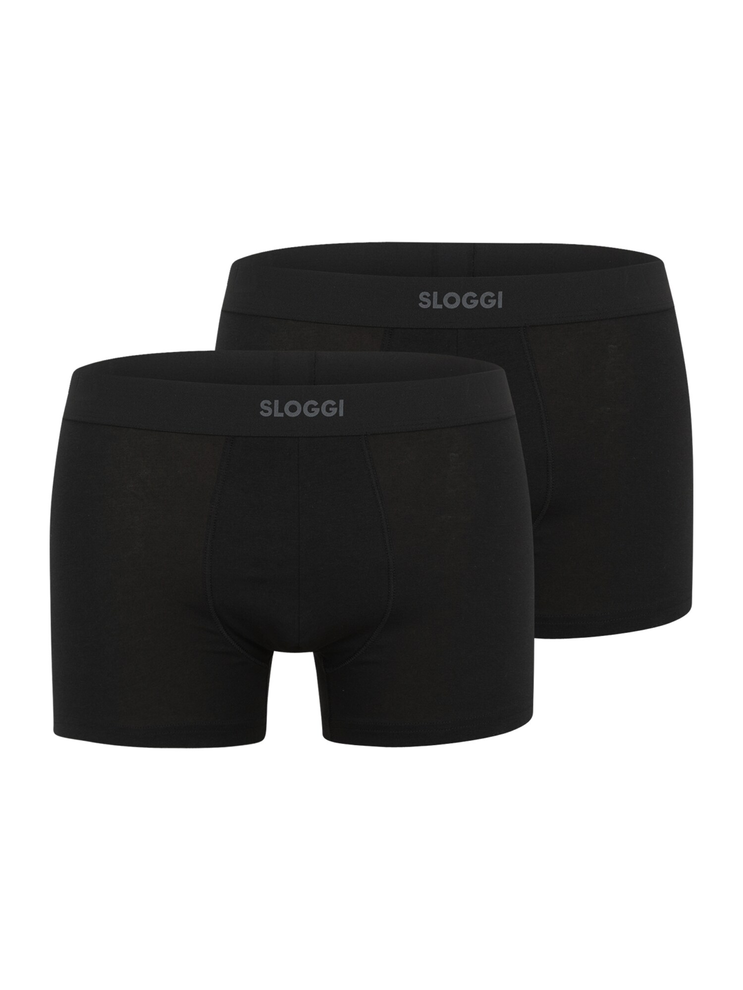 SLOGGI Boxeri EVER Ease  gri închis / negru