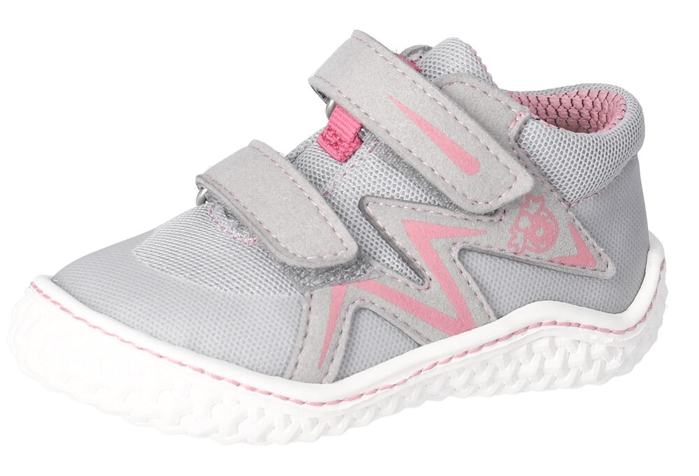 PEPINO by RICOSTA Lauflernschuh Größe 24 hellgrau / pink