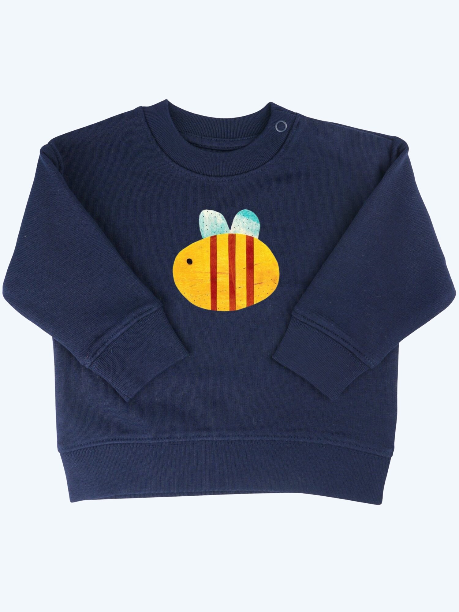 MelaDi Sweater majica 'Biene' mornarsko plava