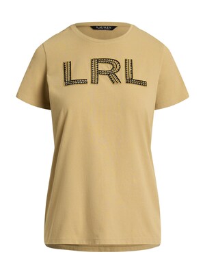 Lauren Ralph Lauren Camiseta  beige / negro
