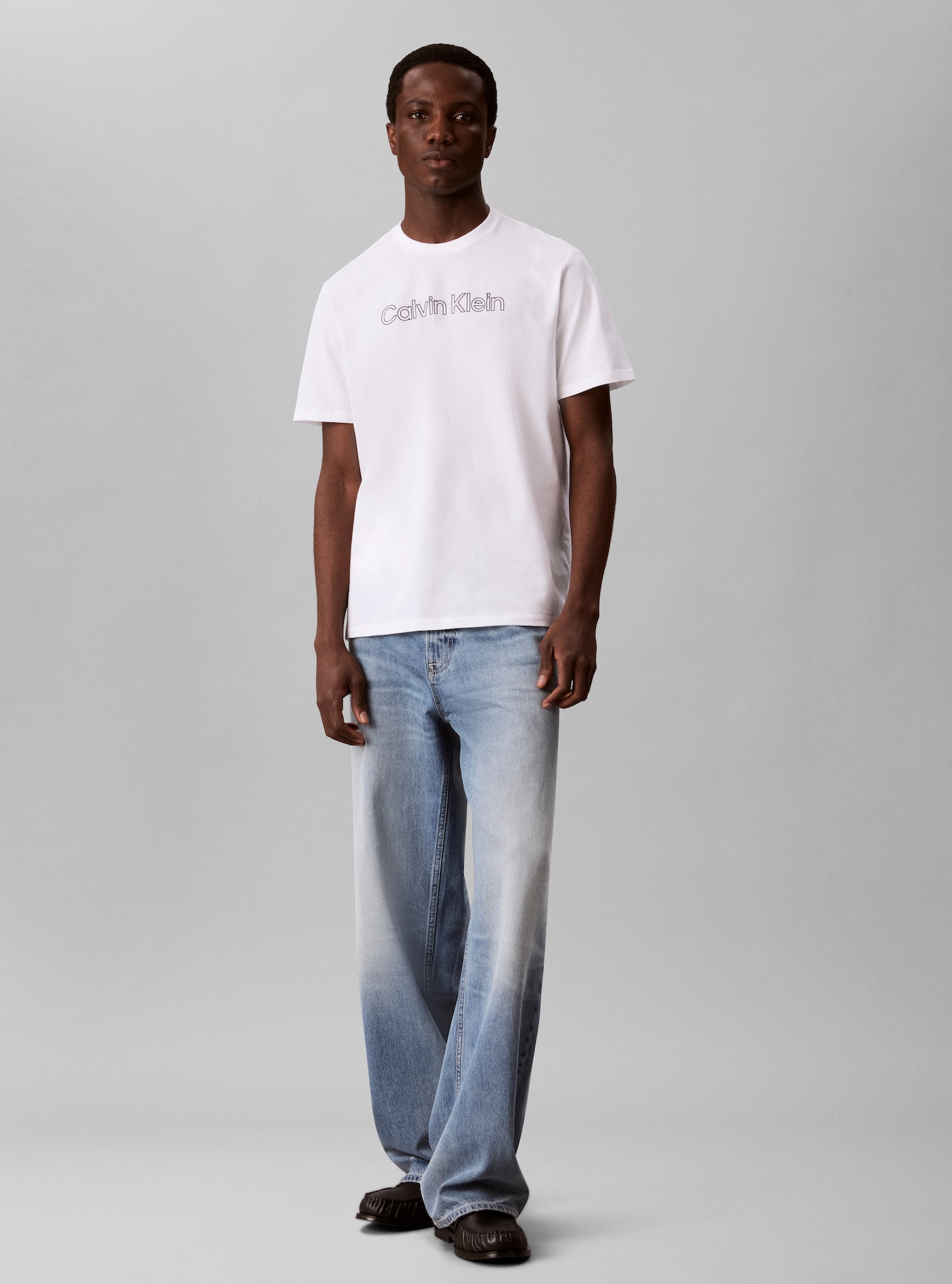 Calvin Klein Camiseta  negro / blanco – imagen 61