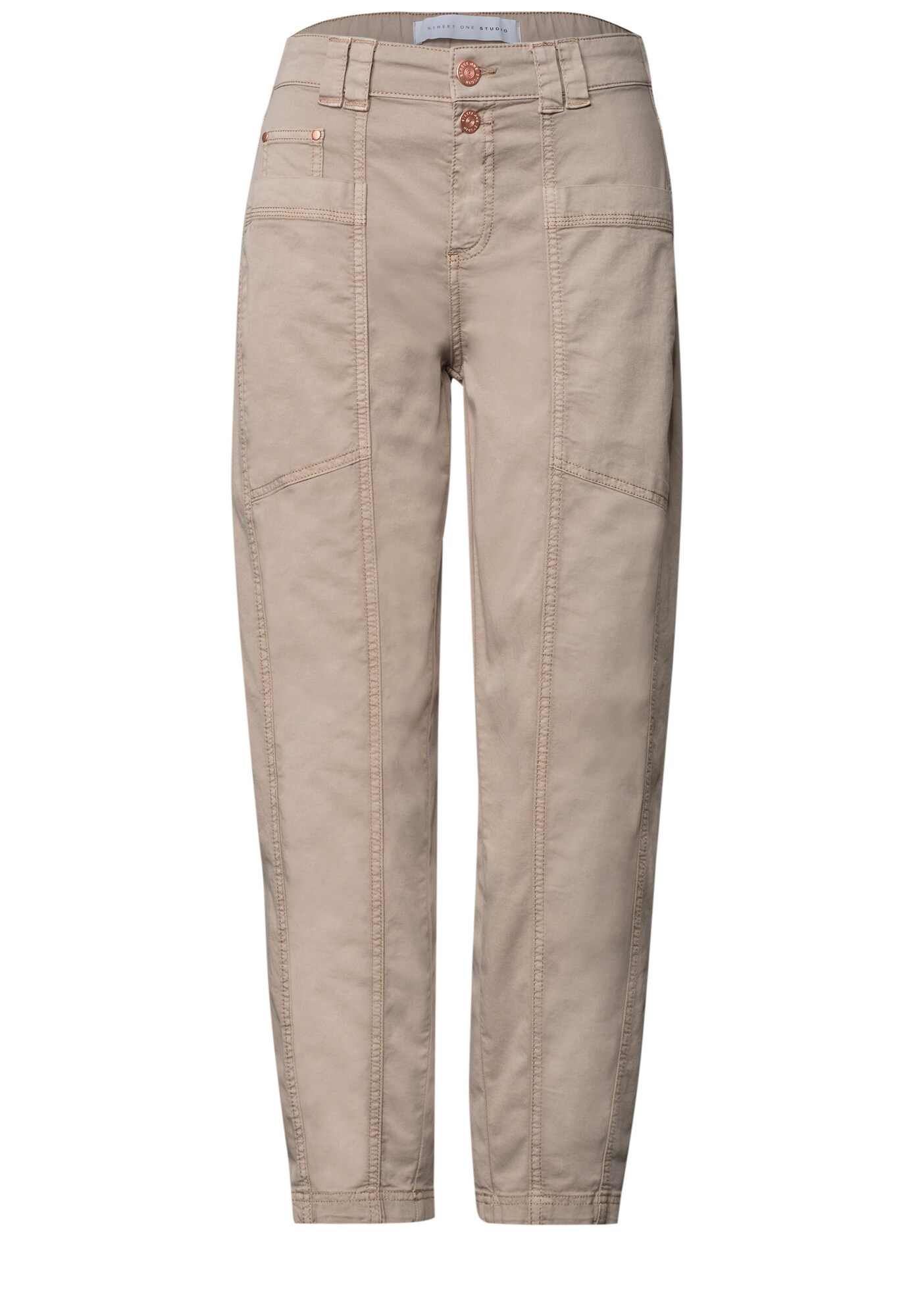Street One Studio Barrel Leg Hose Im Washed-Look
