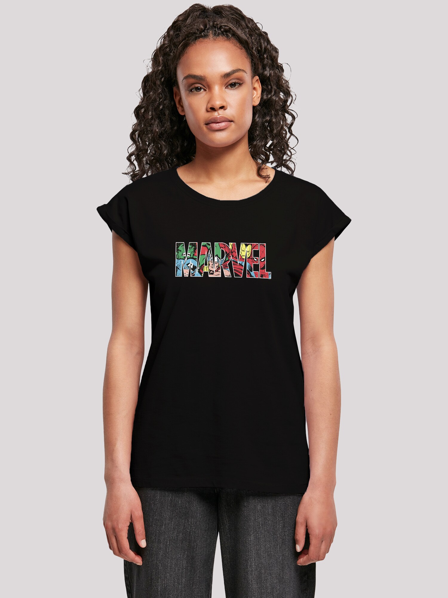 Thumbnail - T-Shirt 'Marvel Avengers Logo Character infill'
