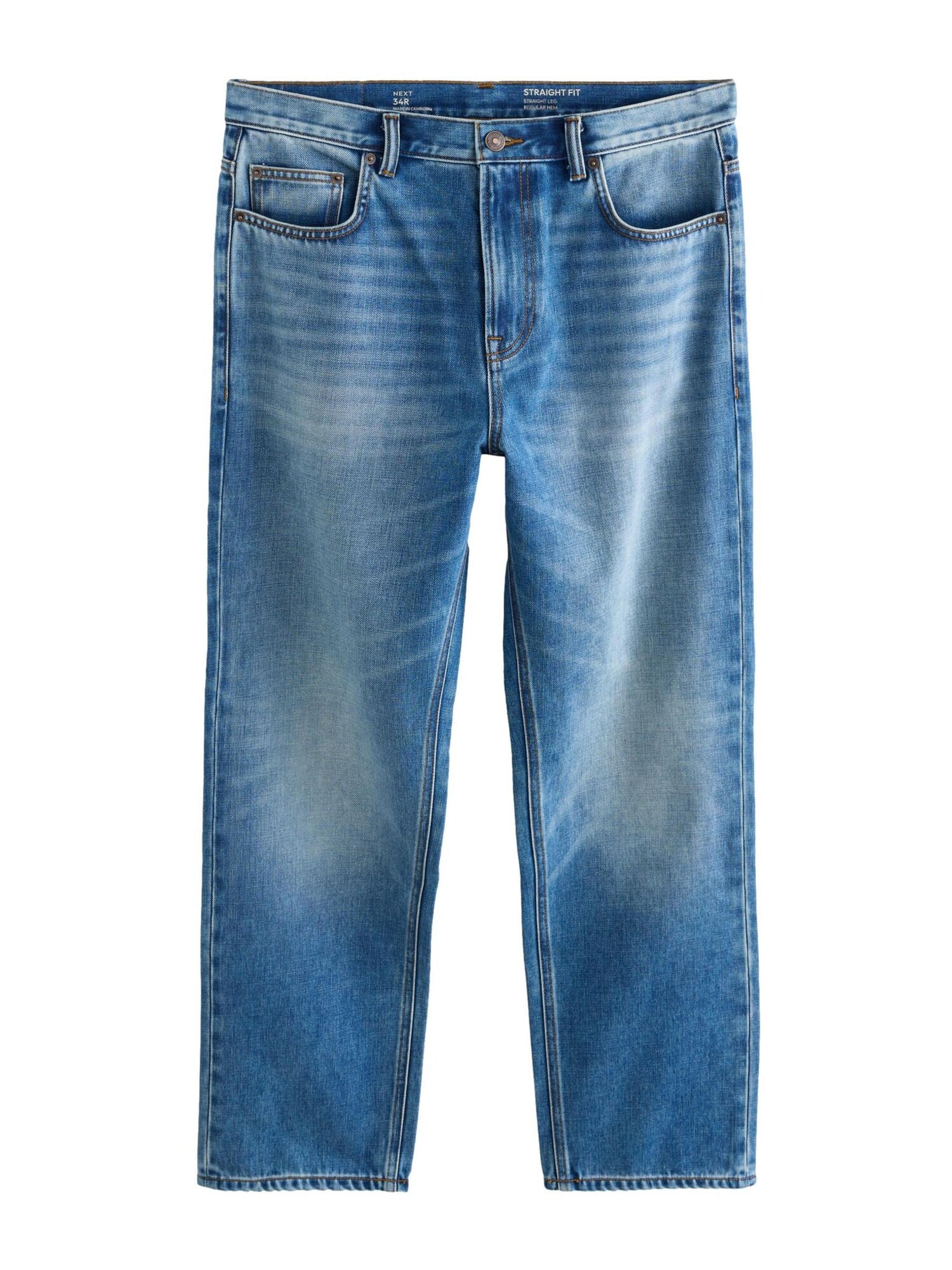 Next Jeans albastru denim