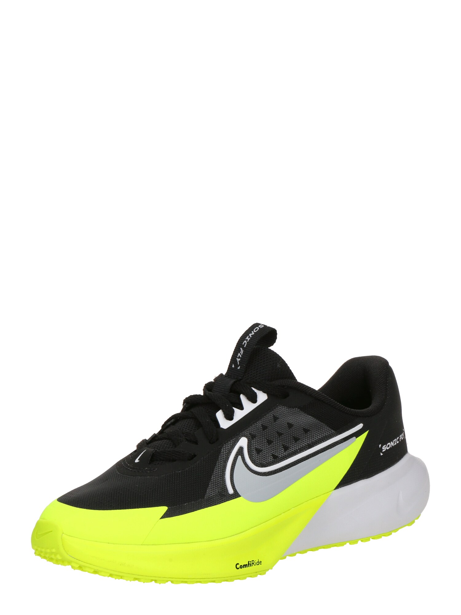 NIKE Sportcipő 'Sonic Fly'  szürke / alma / fekete / fehér akciós termékkép 1