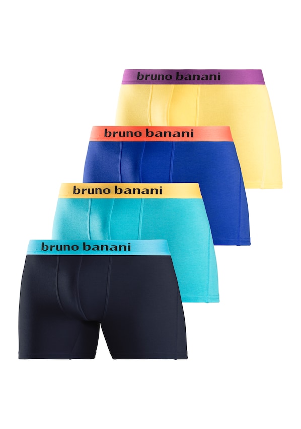 Bruno Banani, Boxeralsók, kék, sárga & fekete, 7 kép a 8 közül