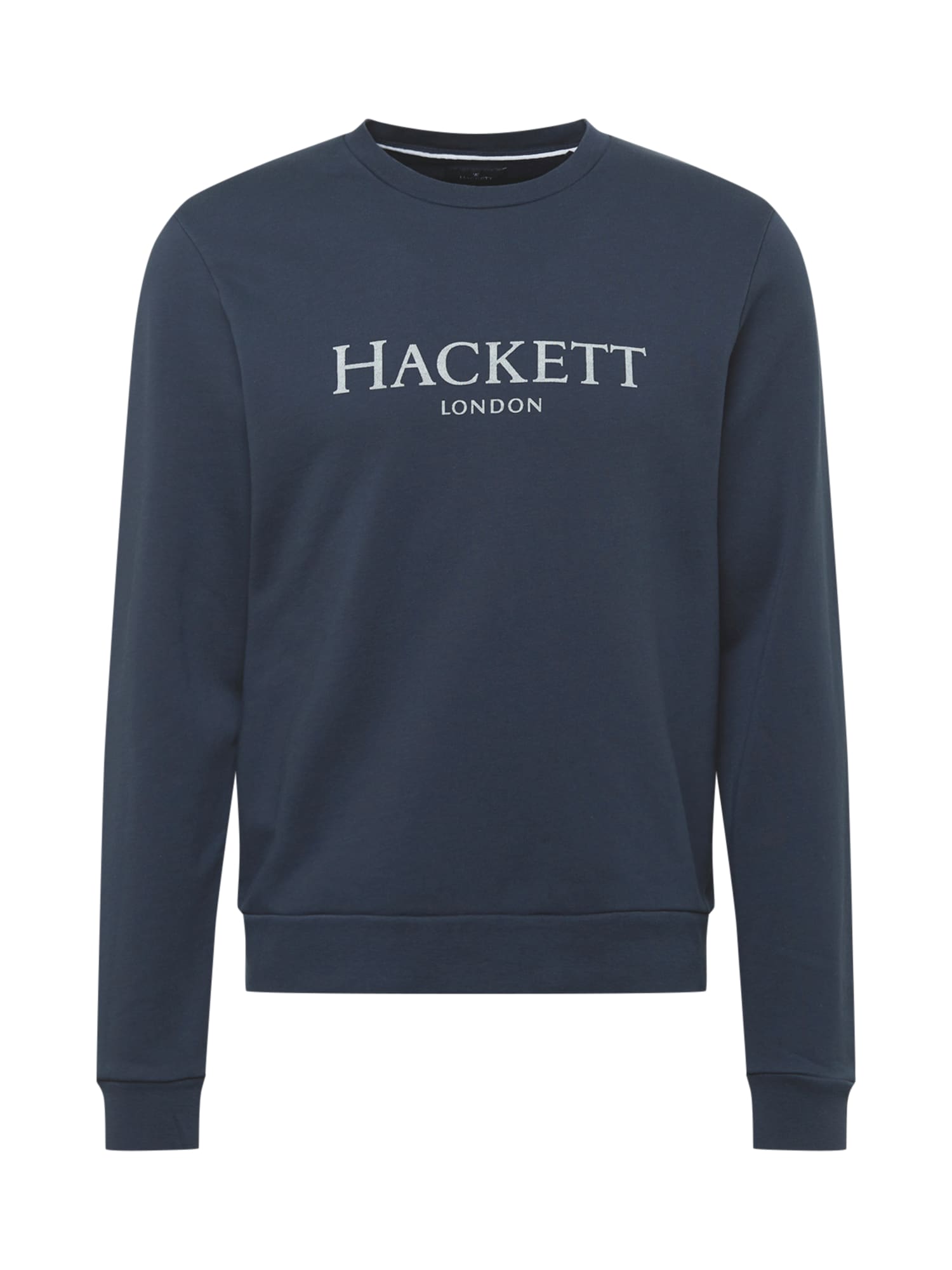 Hackett London Megztinis be užsegimo melsvai pilka / balta