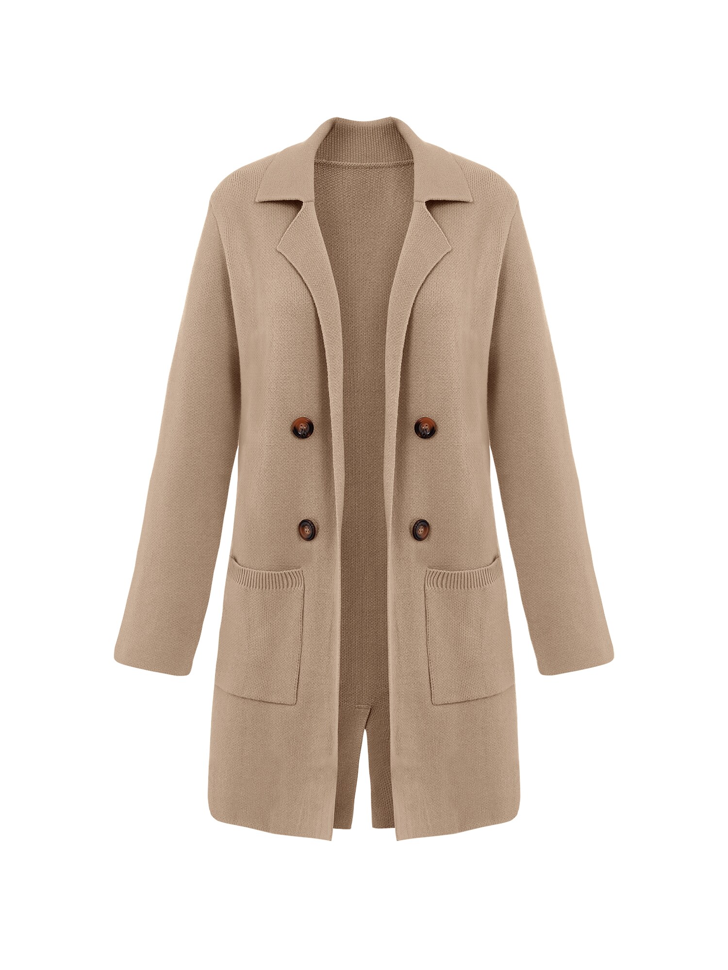 Imily Bela Geacă tricotată  kaki