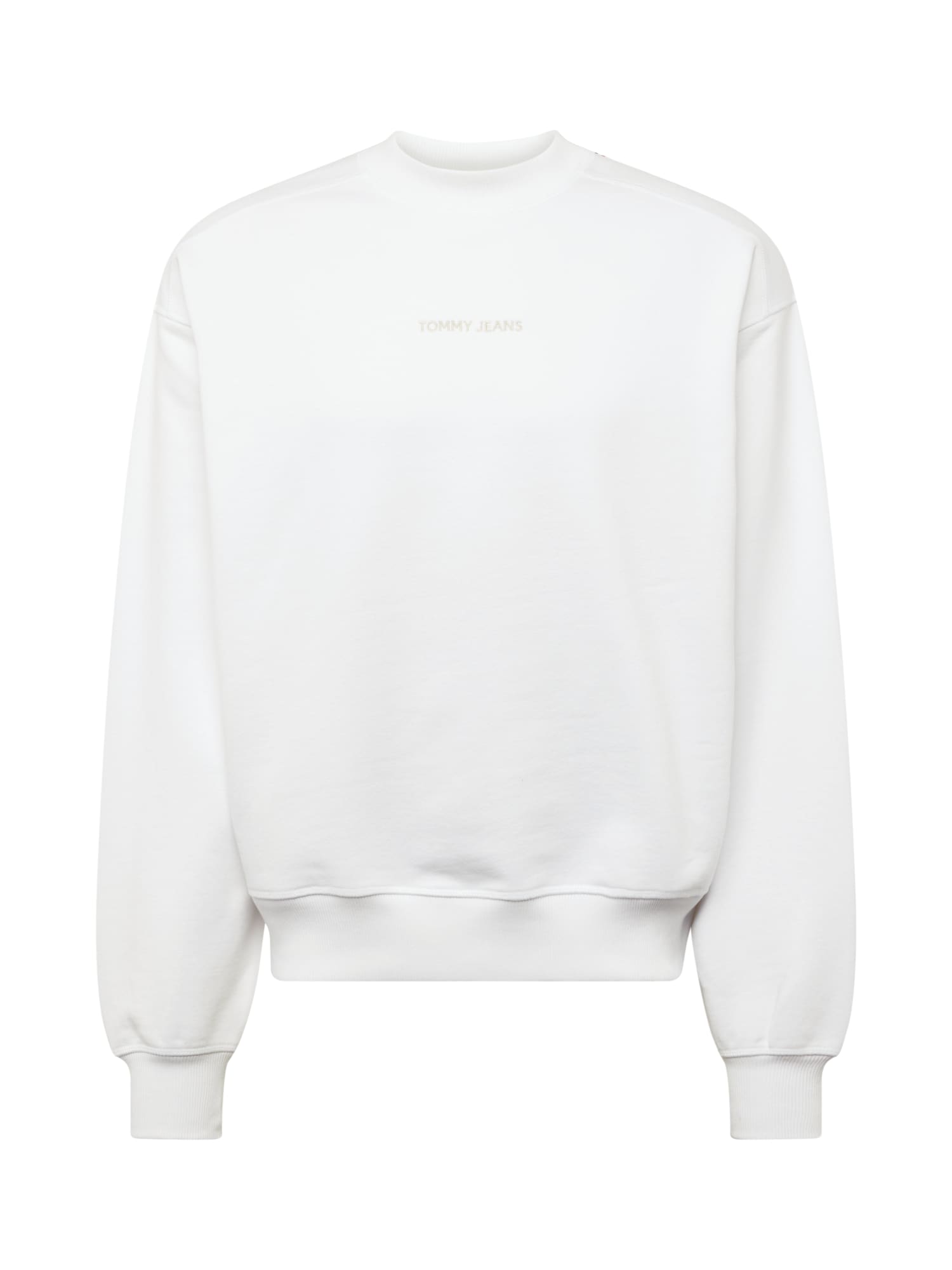 Tommy Jeans Sweater majica 'CLASSICS'  dimno siva / bijela