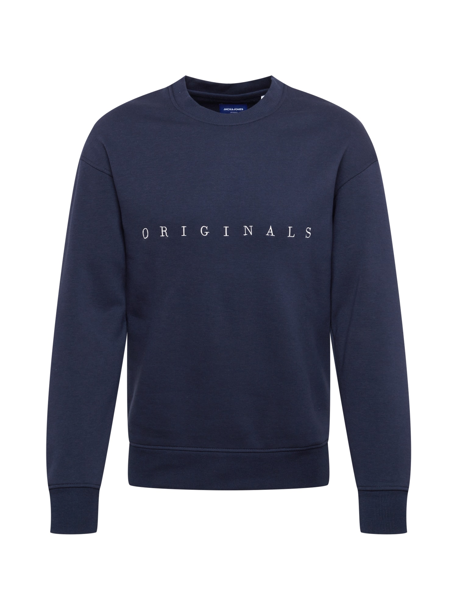 jack & jones JACK & JONES Sweatshirt nachtblau / weiß