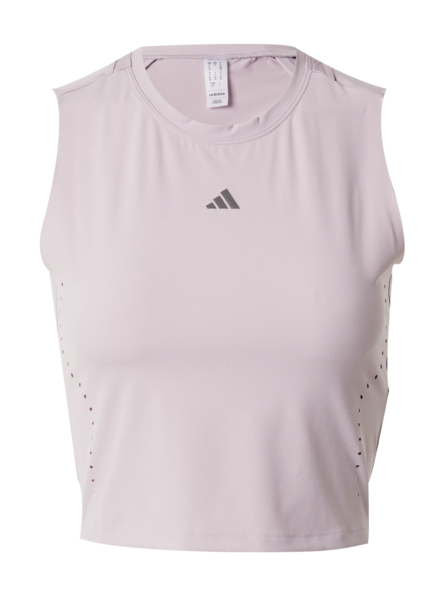 ADIDAS PERFORMANCE Sport top 'ELEV HIIT'  sötétszürke / orgona akciós termékkép 1