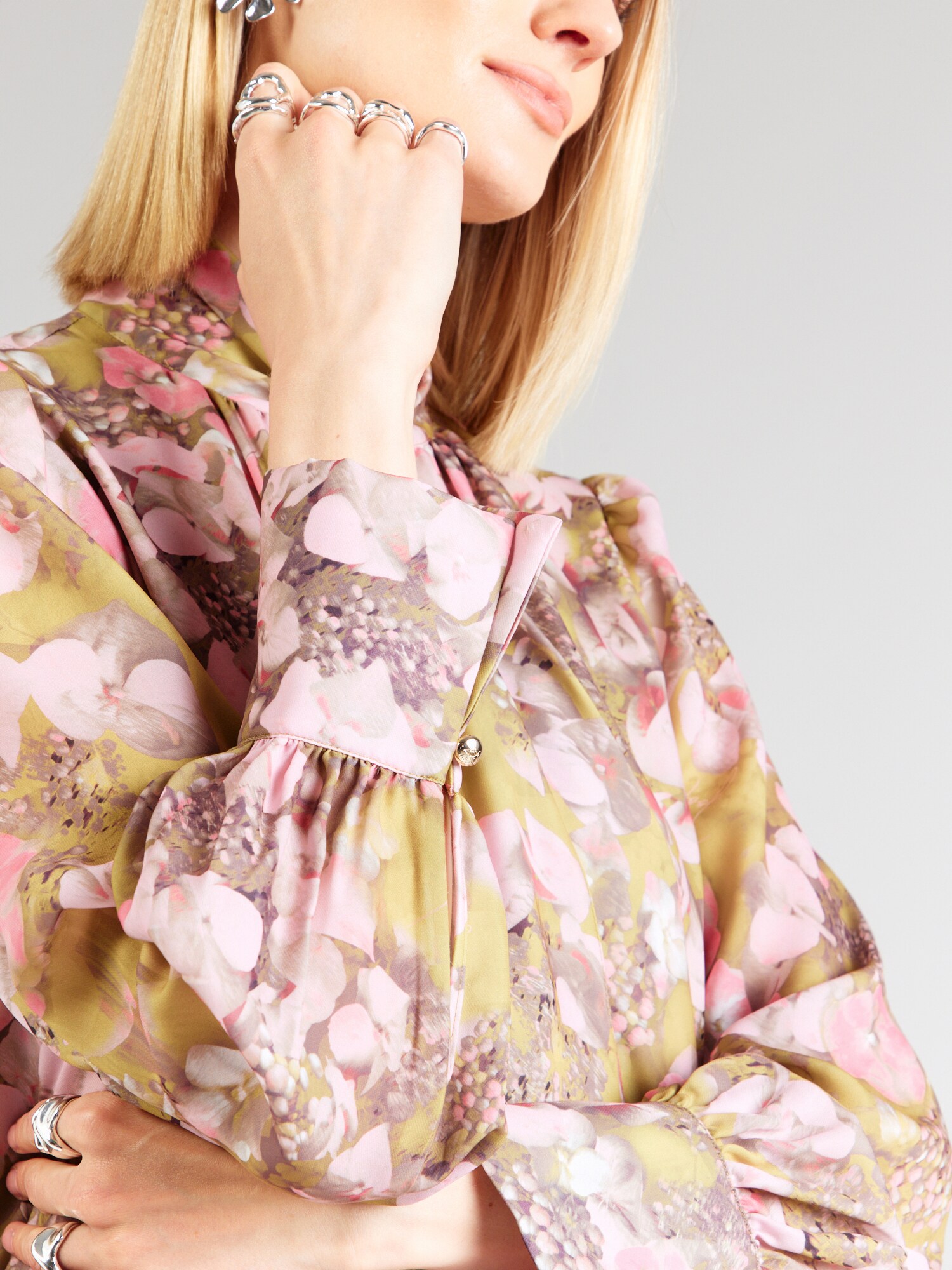 JOOP! Vestido  greige / manzana / rosa / rosa claro – imagen 4