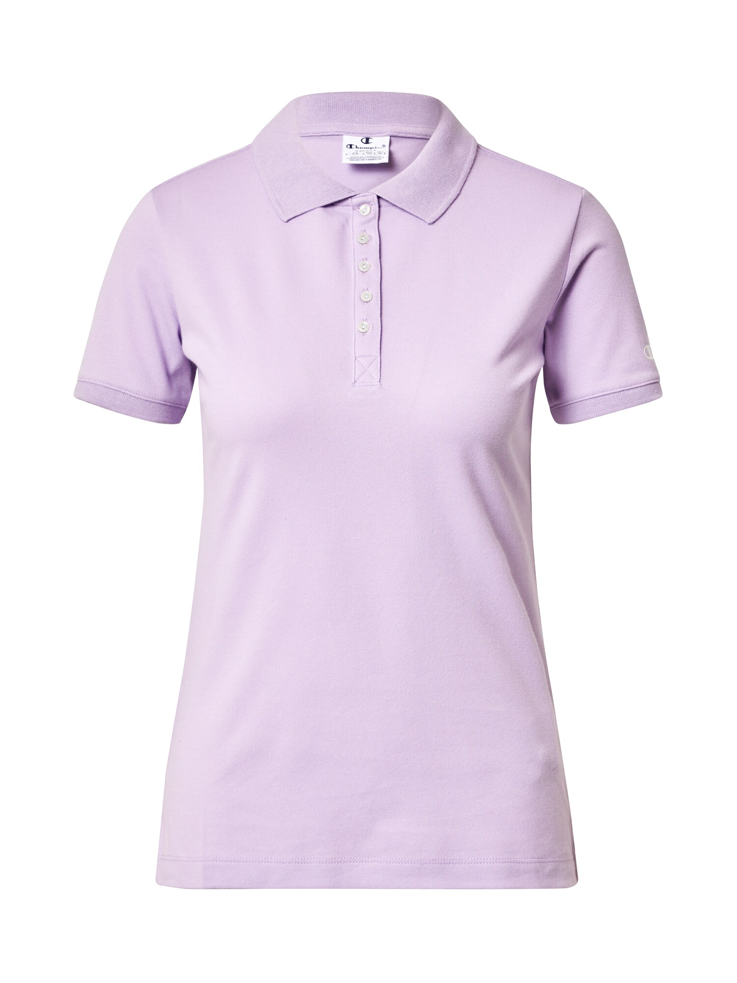 Champion Authentic Athletic Apparel Marškinėliai  balta / levandų spalva